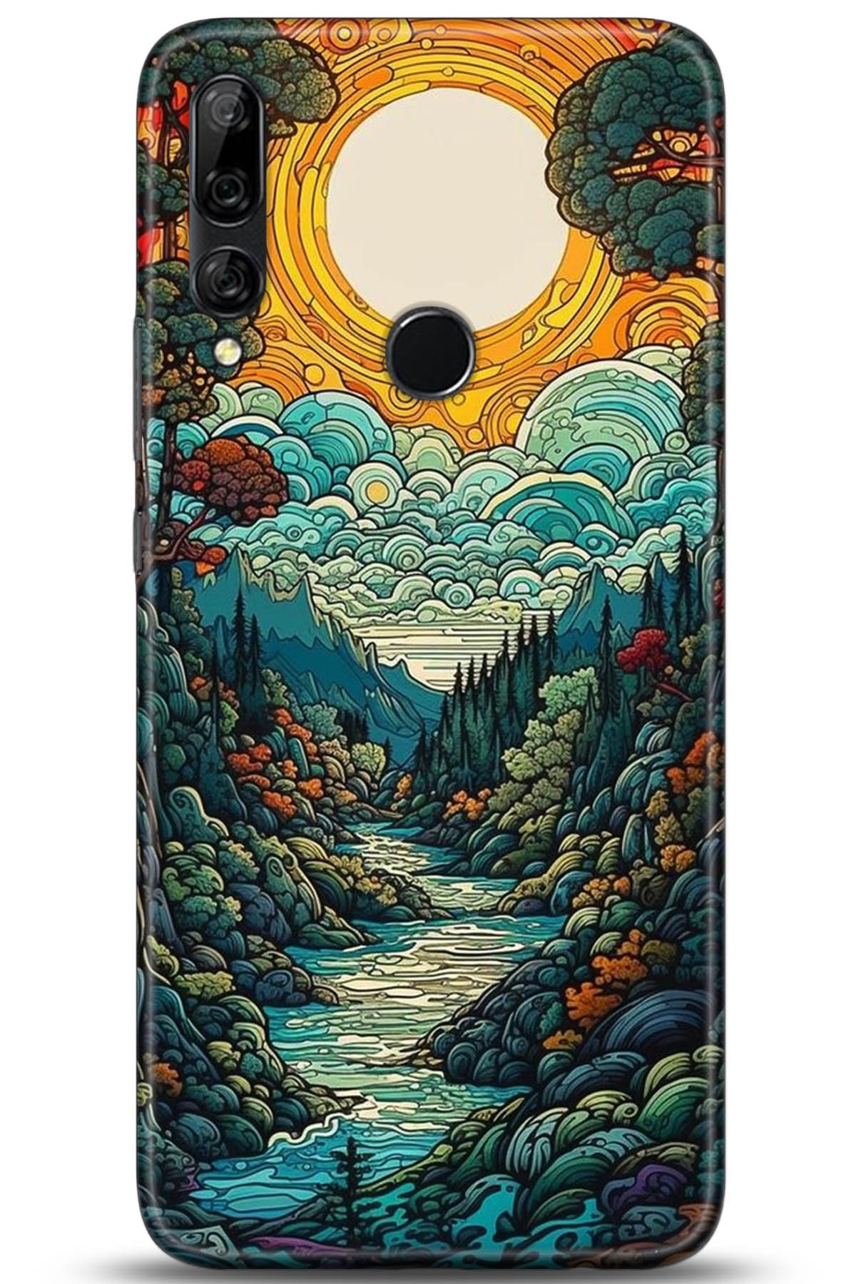 Huawei Y9 Prime 2019 Uyumlu Kılıf HD Baskılı Kılıf - Followed Institution 5198