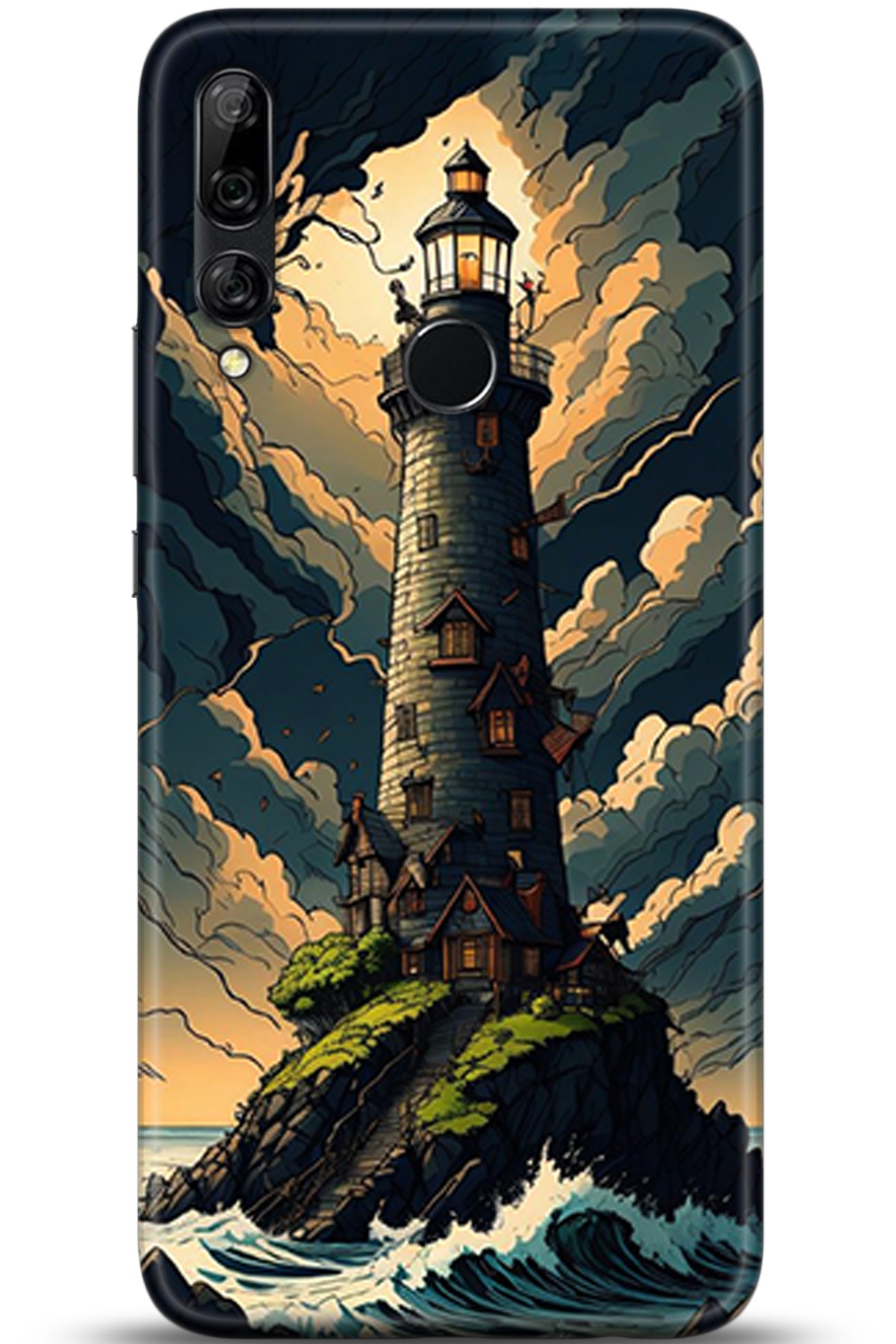 Huawei Y9 Prime 2019 Uyumlu Kılıf HD Baskılı Kılıf - Followed Institution 5363