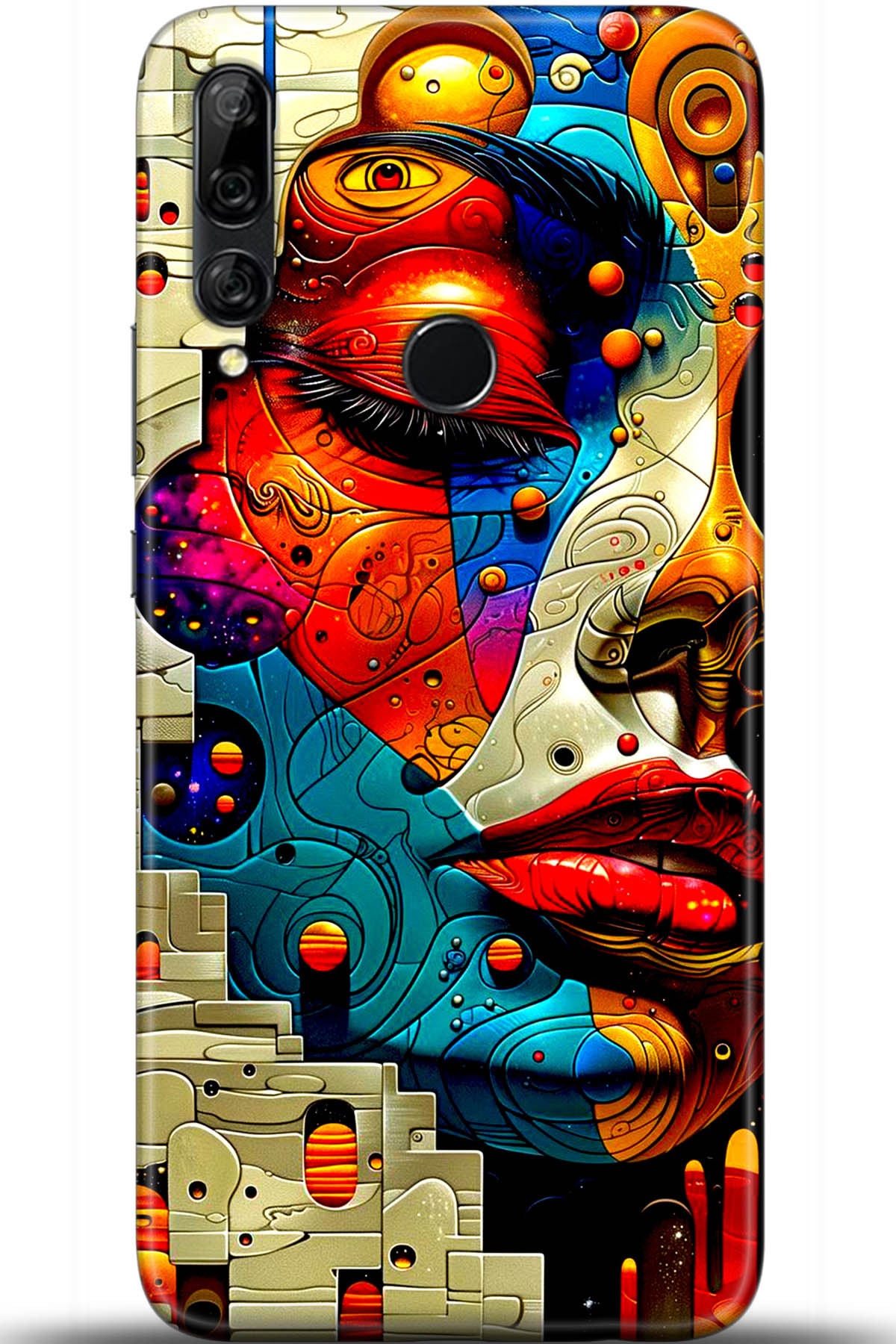 Huawei Y9 Prime 2019 Uyumlu Kılıf HD Baskılı Kılıf - Followed Institution 5422