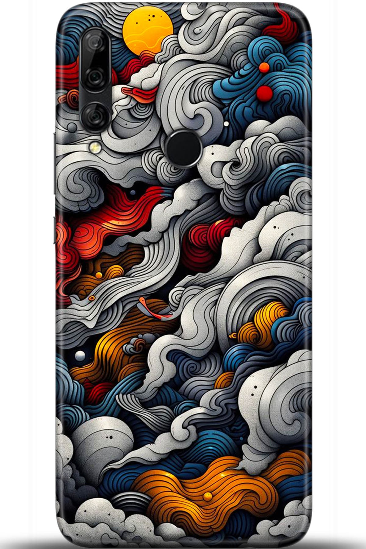 Huawei Y9 Prime 2019 Uyumlu Kılıf HD Baskılı Kılıf - Followed Institution 5436