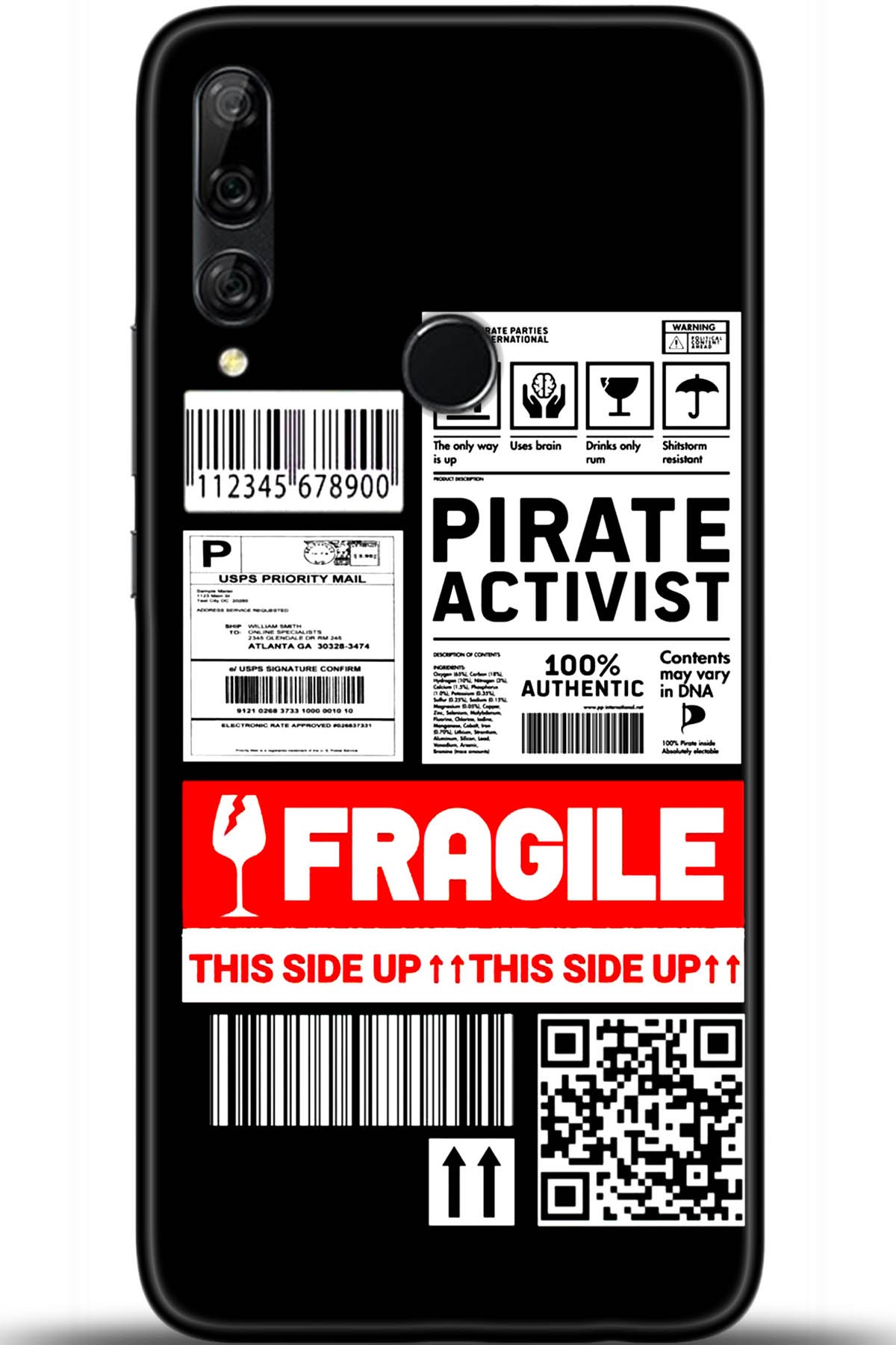 Huawei Y9 Prime 2019 Uyumlu Kılıf HD Baskılı Kılıf - Followed Institution 5447