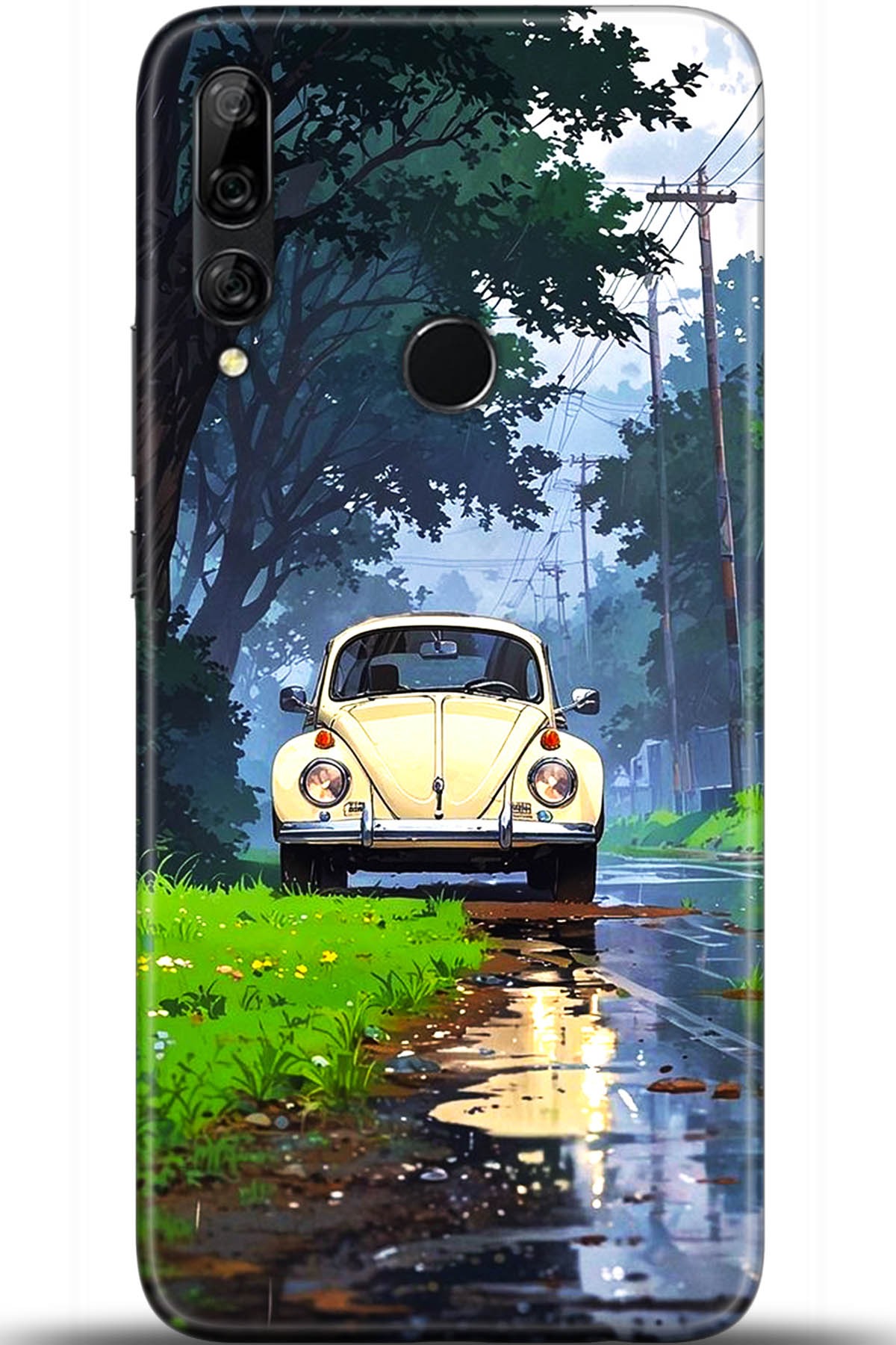 Huawei Y9 Prime 2019 Uyumlu Kılıf HD Baskılı Kılıf - Followed Institution 5562