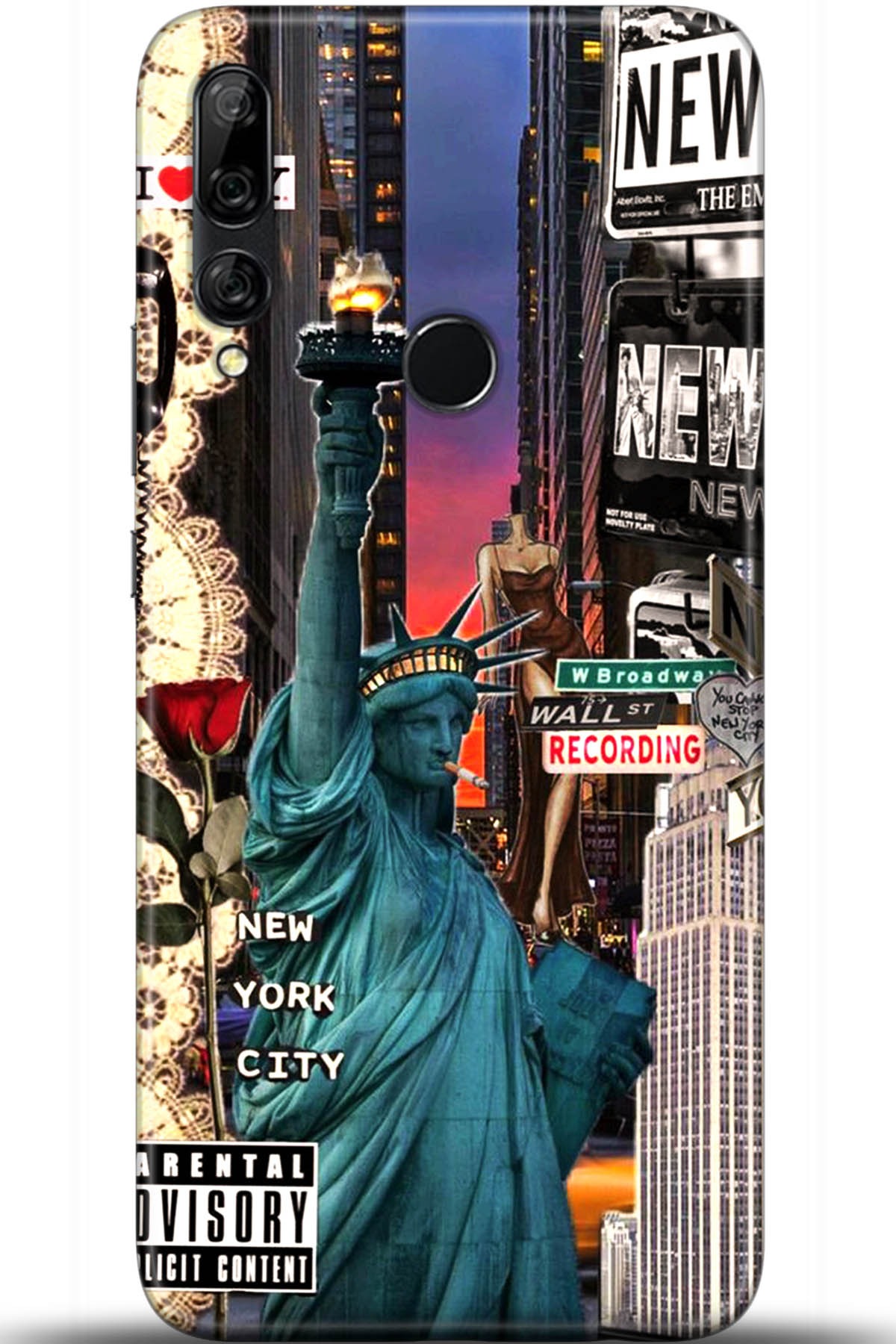 Huawei Y9 Prime 2019 Uyumlu Kılıf HD Baskılı Kılıf - Followed Institution 5618