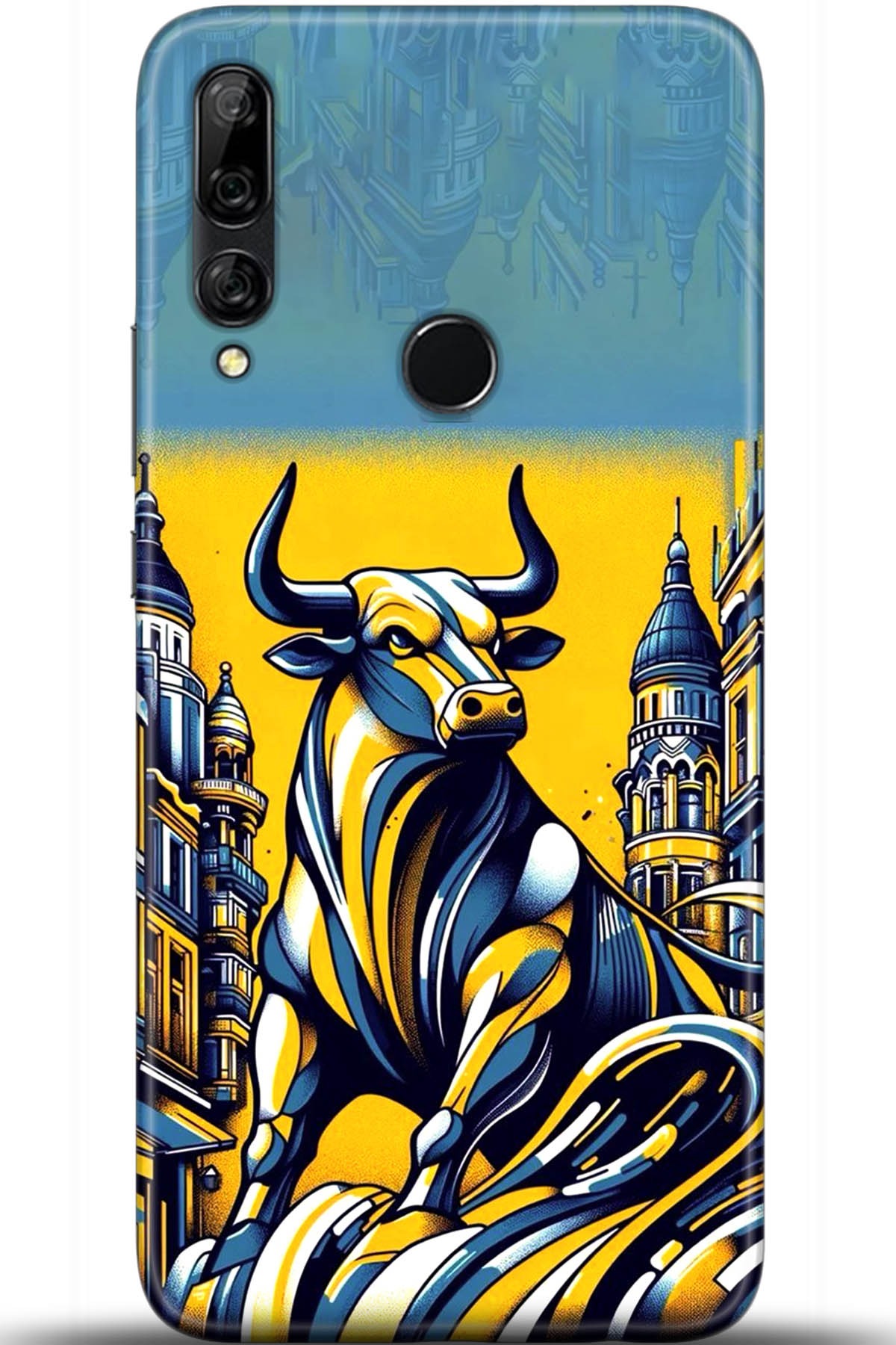 Huawei Y9 Prime 2019 Uyumlu Kılıf HD Baskılı Kılıf - Followed Institution 5661