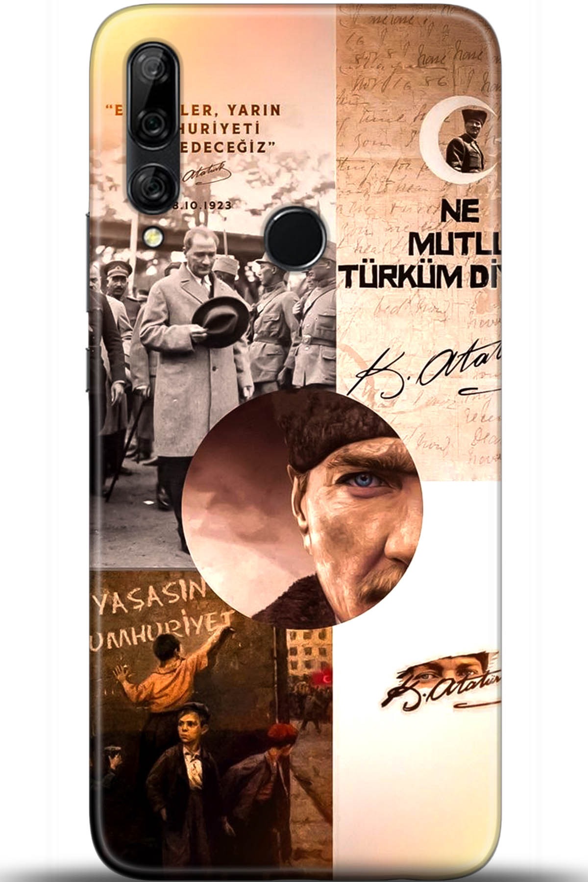 Huawei Y9 Prime 2019 Uyumlu Kılıf HD Baskılı Kılıf - Followed Institution 5675