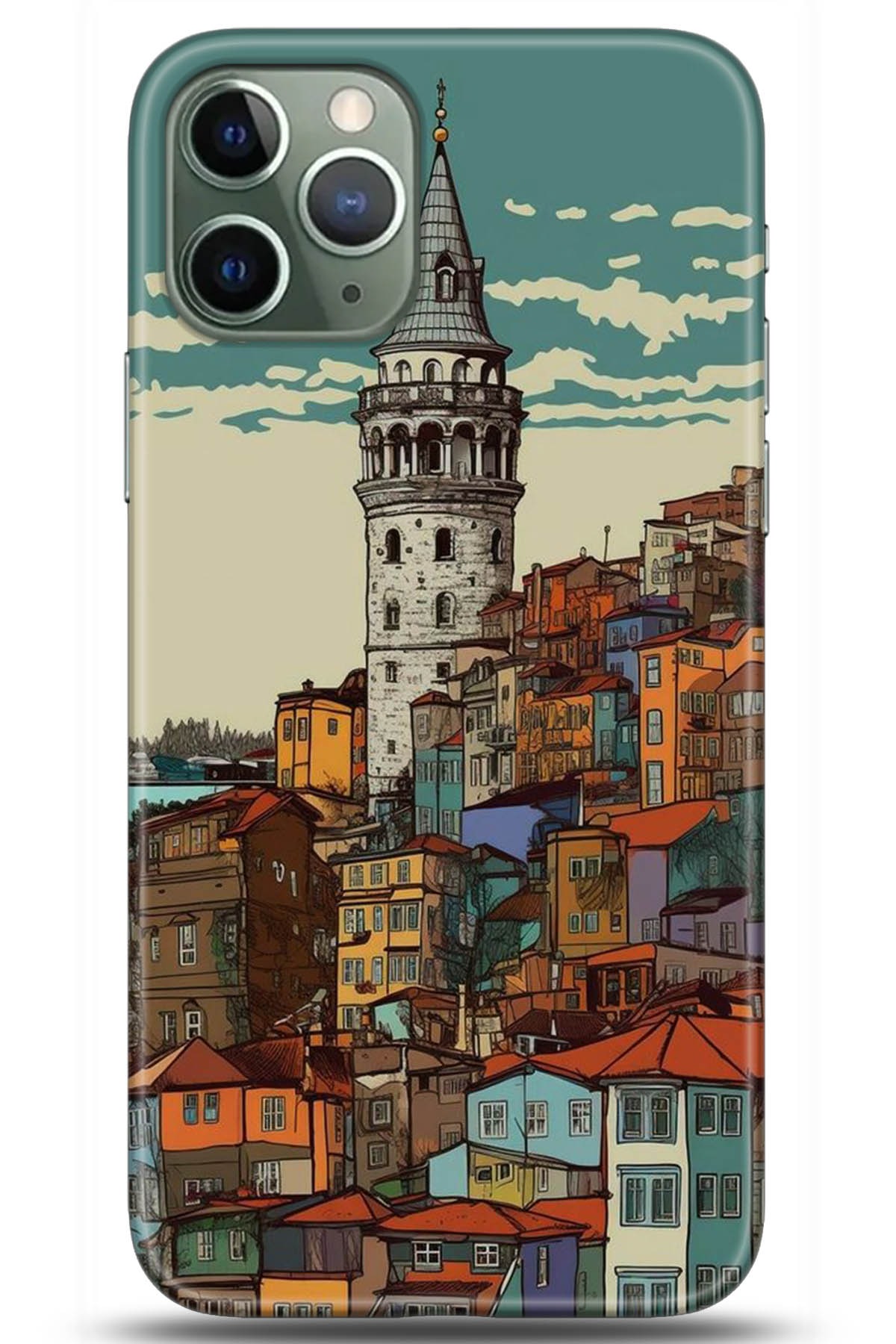 Apple iPhone 11 Pro Max Kılıf HD Baskılı Kılıf - Followed Institution 5199