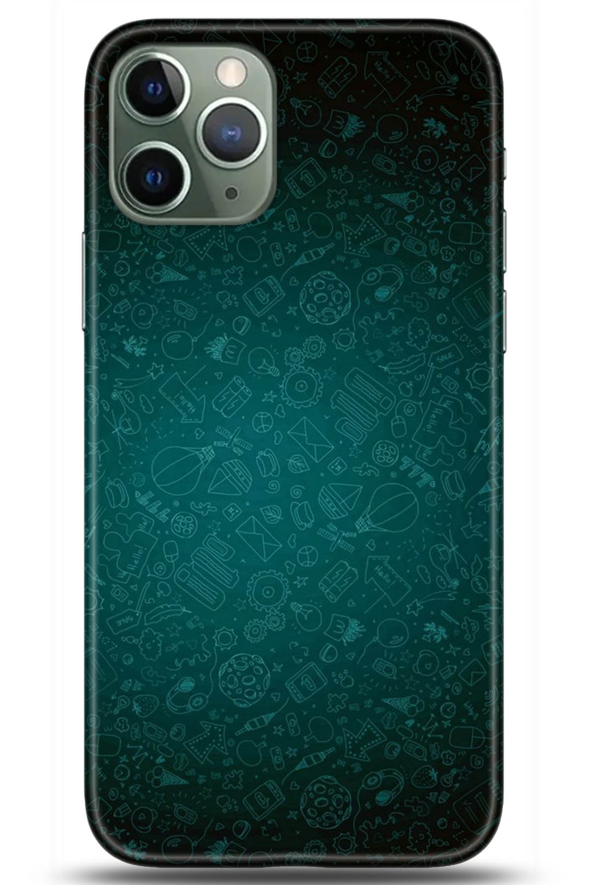 Apple iPhone 11 Pro Max Kılıf HD Baskılı Kılıf - Followed Institution 5255