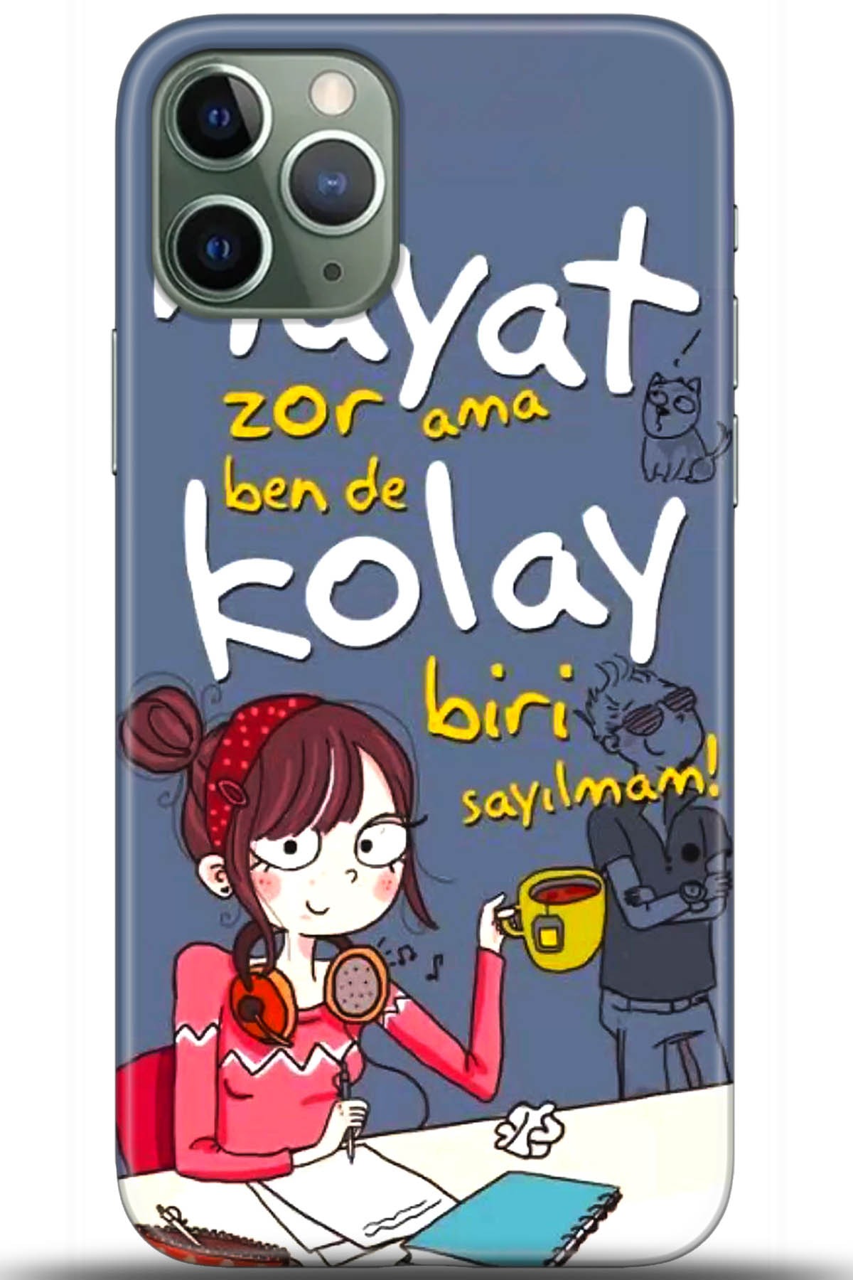 Apple iPhone 11 Pro Max Kılıf HD Baskılı Kılıf - Followed Institution 5686