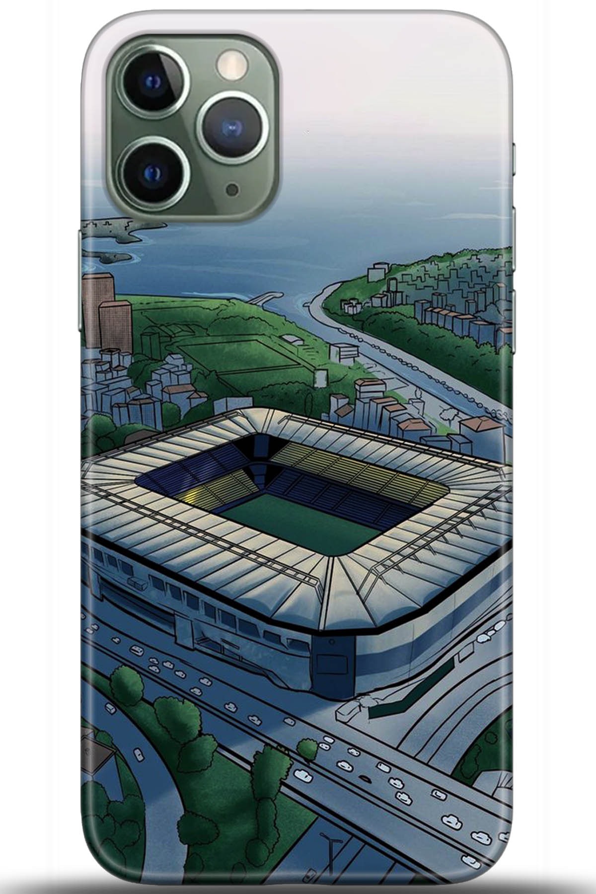 Apple iPhone 11 Pro Max Kılıf HD Baskılı Kılıf - Followed Institution 5715