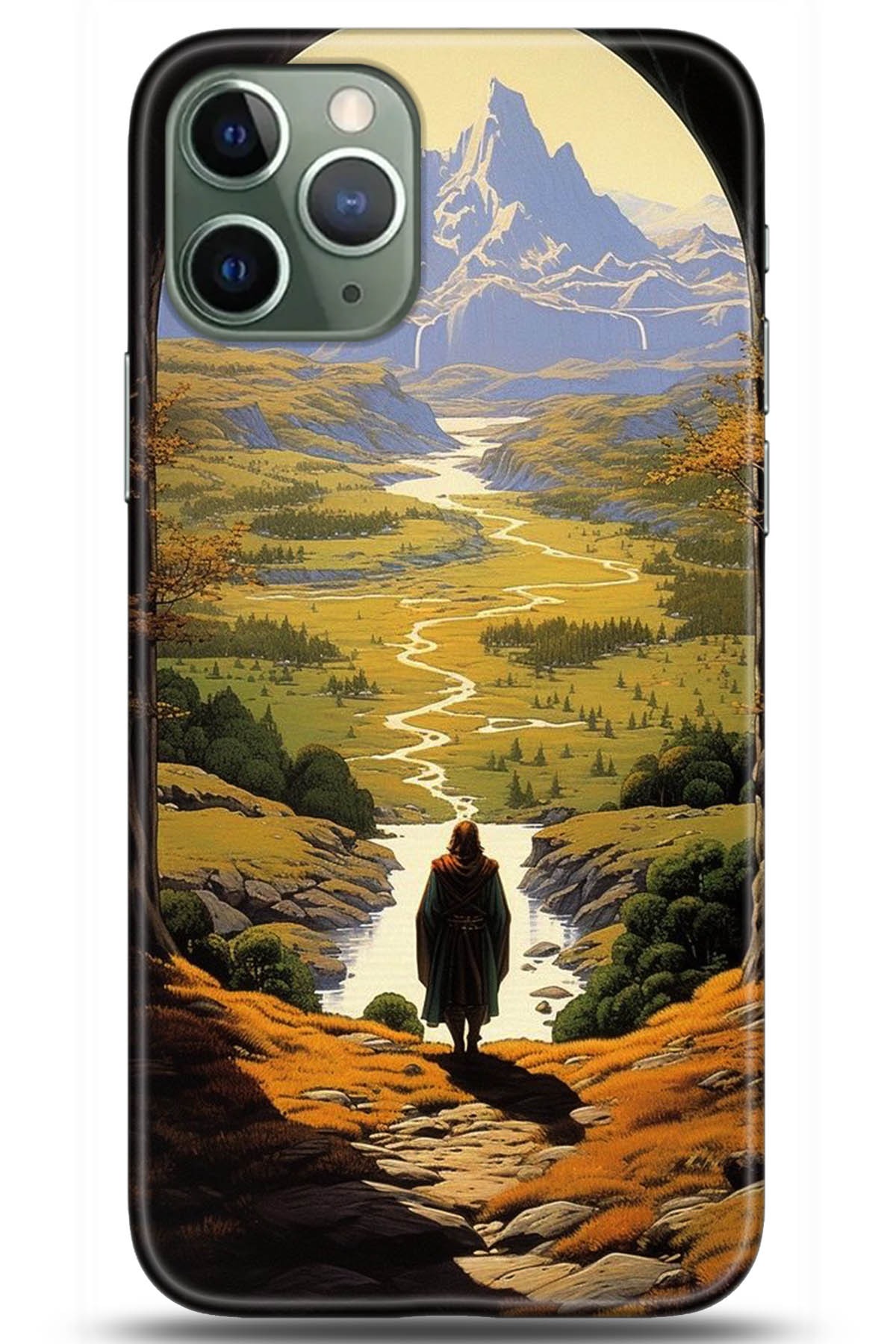 Apple iPhone 11 Pro Max Uyumlu Kılıf HD Baskılı Kılıf - Followed Institution 5263