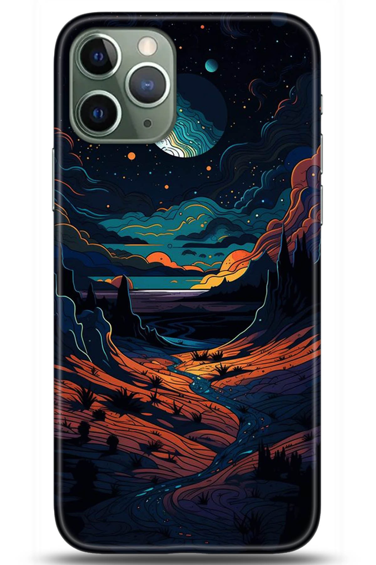 Apple iPhone 11 Pro Max Uyumlu Kılıf HD Baskılı Kılıf - Followed Institution 5275