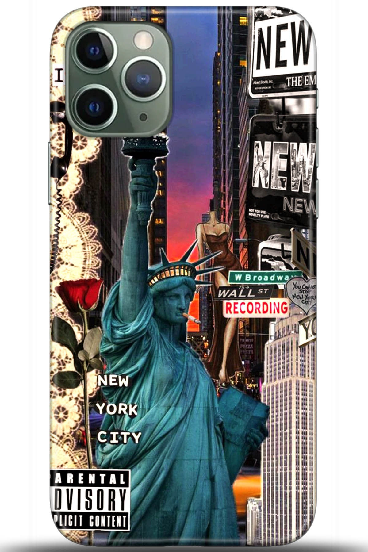 Apple iPhone 11 Pro Max Uyumlu Kılıf HD Baskılı Kılıf - Followed Institution 5618