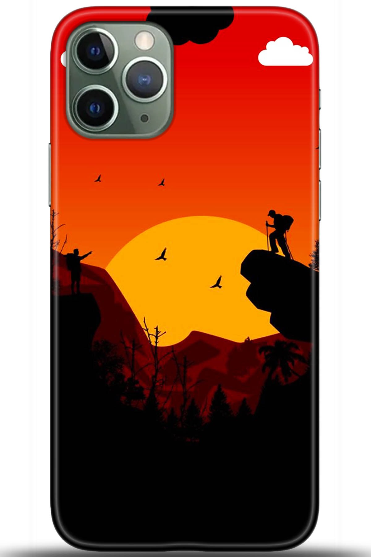 Apple iPhone 11 Pro Kılıf HD Baskılı Kılıf - Followed Institution 5407