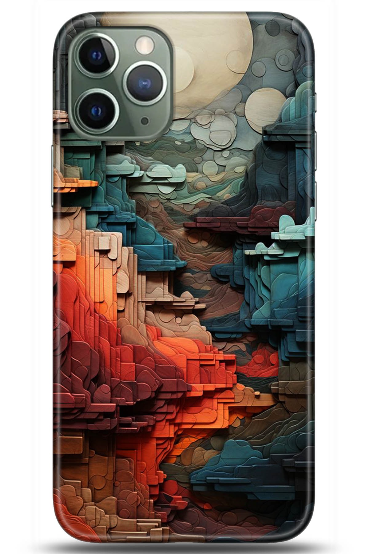 Apple iPhone 11 Pro Uyumlu Kılıf HD Baskılı Kılıf - Followed Institution 5218