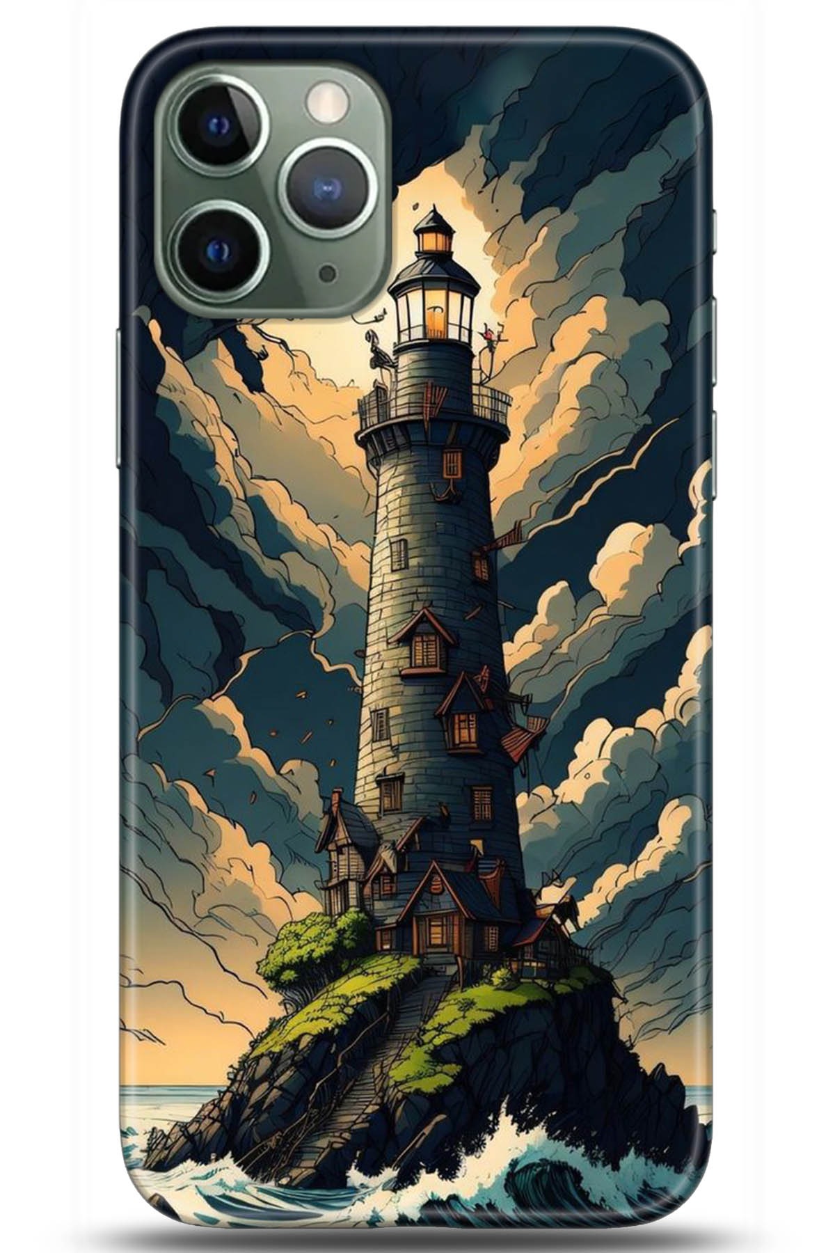 Apple iPhone 11 Pro Uyumlu Kılıf HD Baskılı Kılıf - Followed Institution 5236