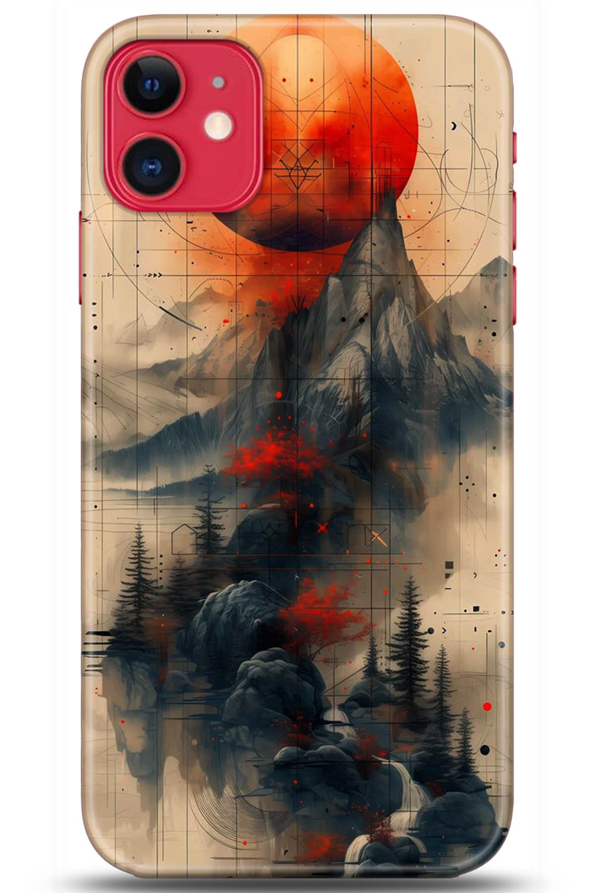 Apple iPhone 11 Kılıf HD Baskılı Kılıf - Followed Institution 5244