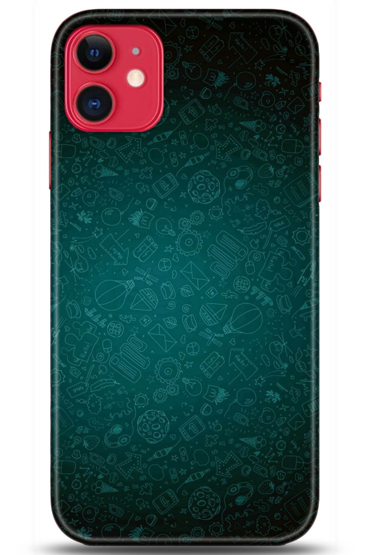 Apple iPhone 11 Kılıf HD Baskılı Kılıf - Followed Institution 5255