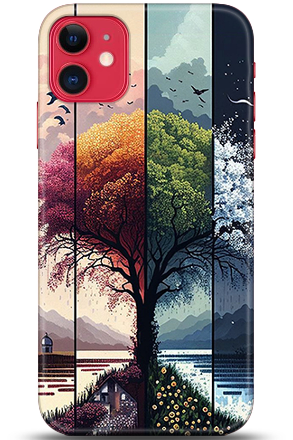 Apple iPhone 11 Kılıf HD Baskılı Kılıf - Followed Institution 5369