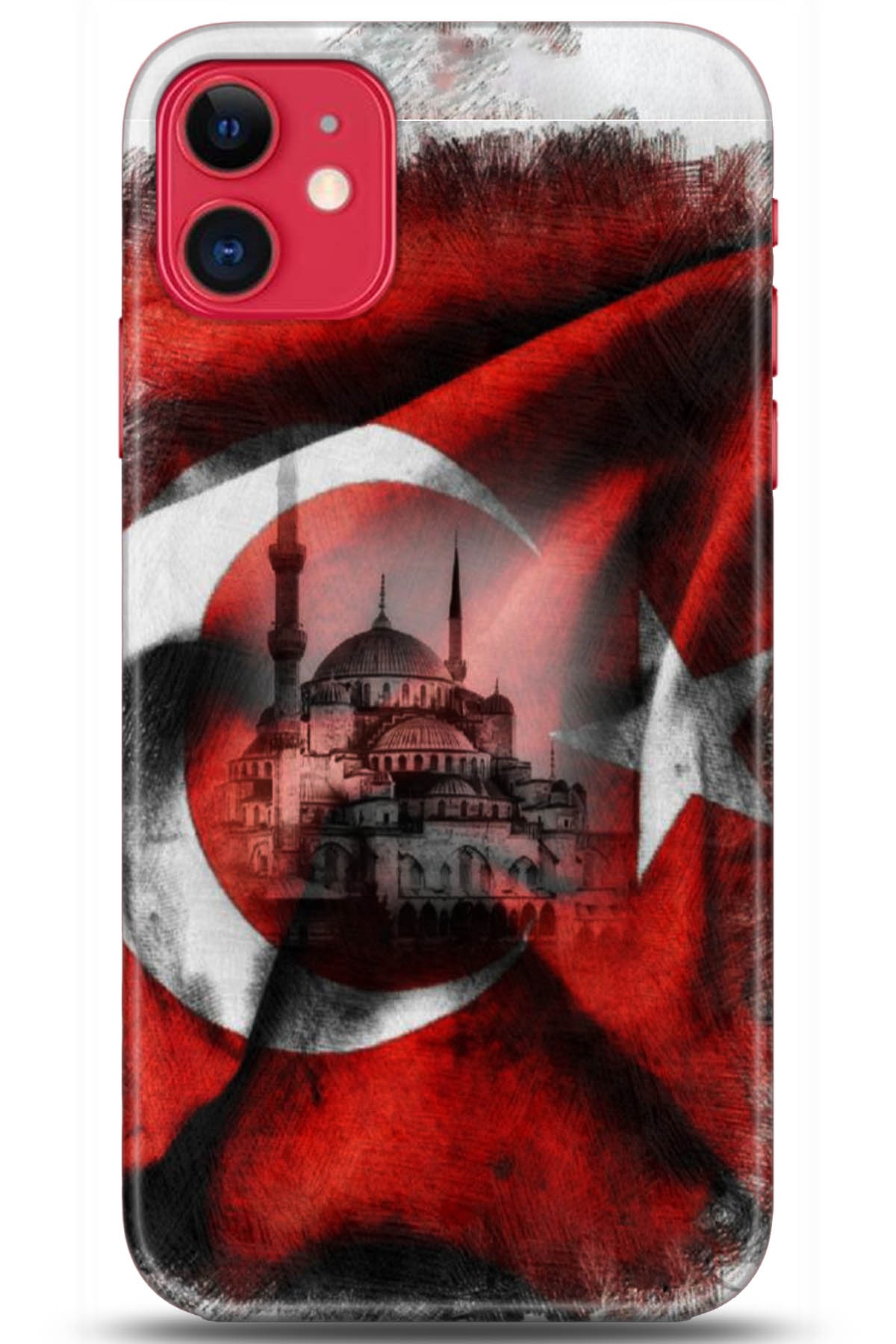 Apple iPhone 11 Uyumlu Kılıf HD Baskılı Kılıf - Followed Institution 5178