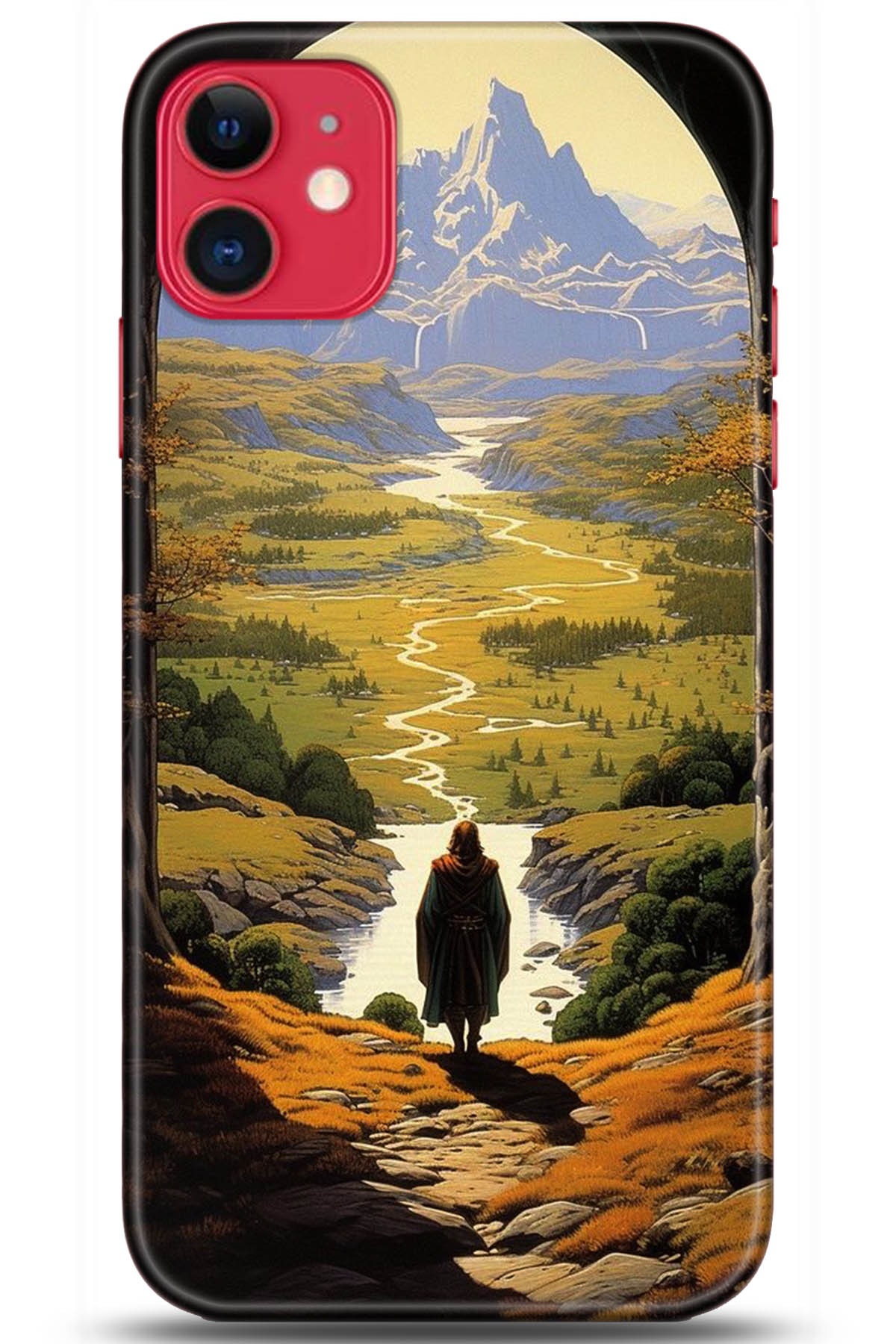 Apple iPhone 11 Uyumlu Kılıf HD Baskılı Kılıf - Followed Institution 5263