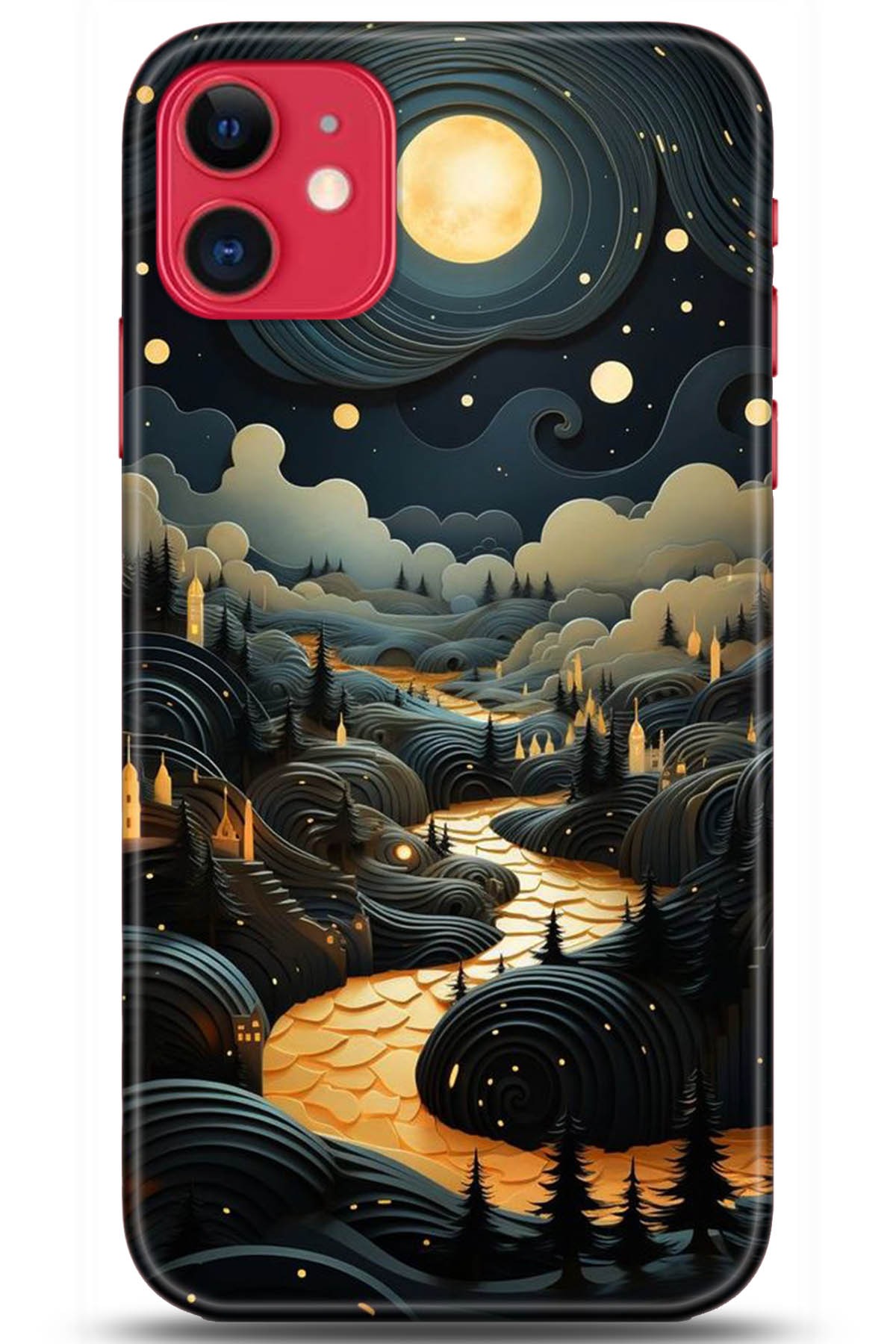 Apple iPhone 11 Uyumlu Kılıf HD Baskılı Kılıf - Followed Institution 5268