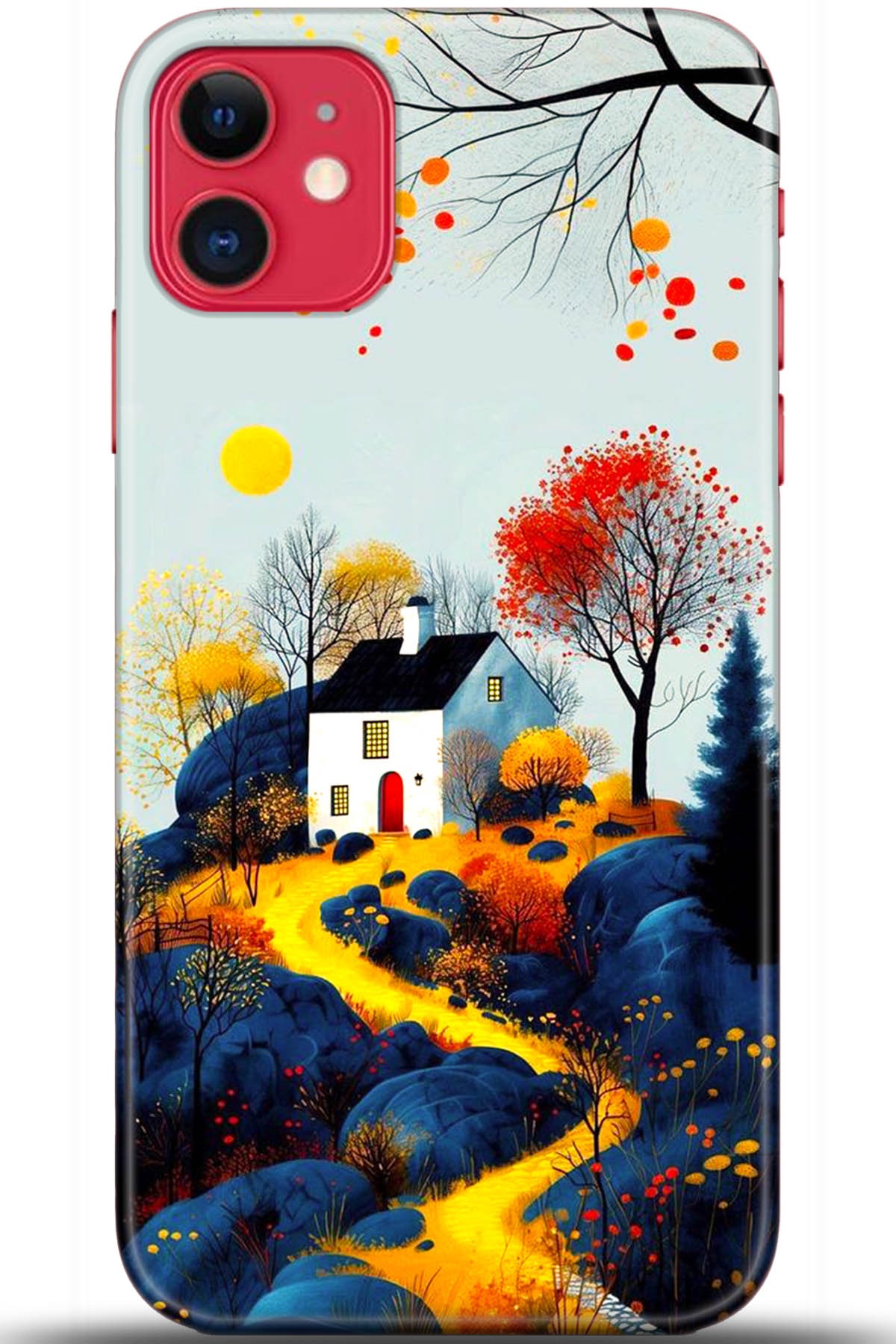 Apple iPhone 11 Uyumlu Kılıf HD Baskılı Kılıf - Followed Institution 5569