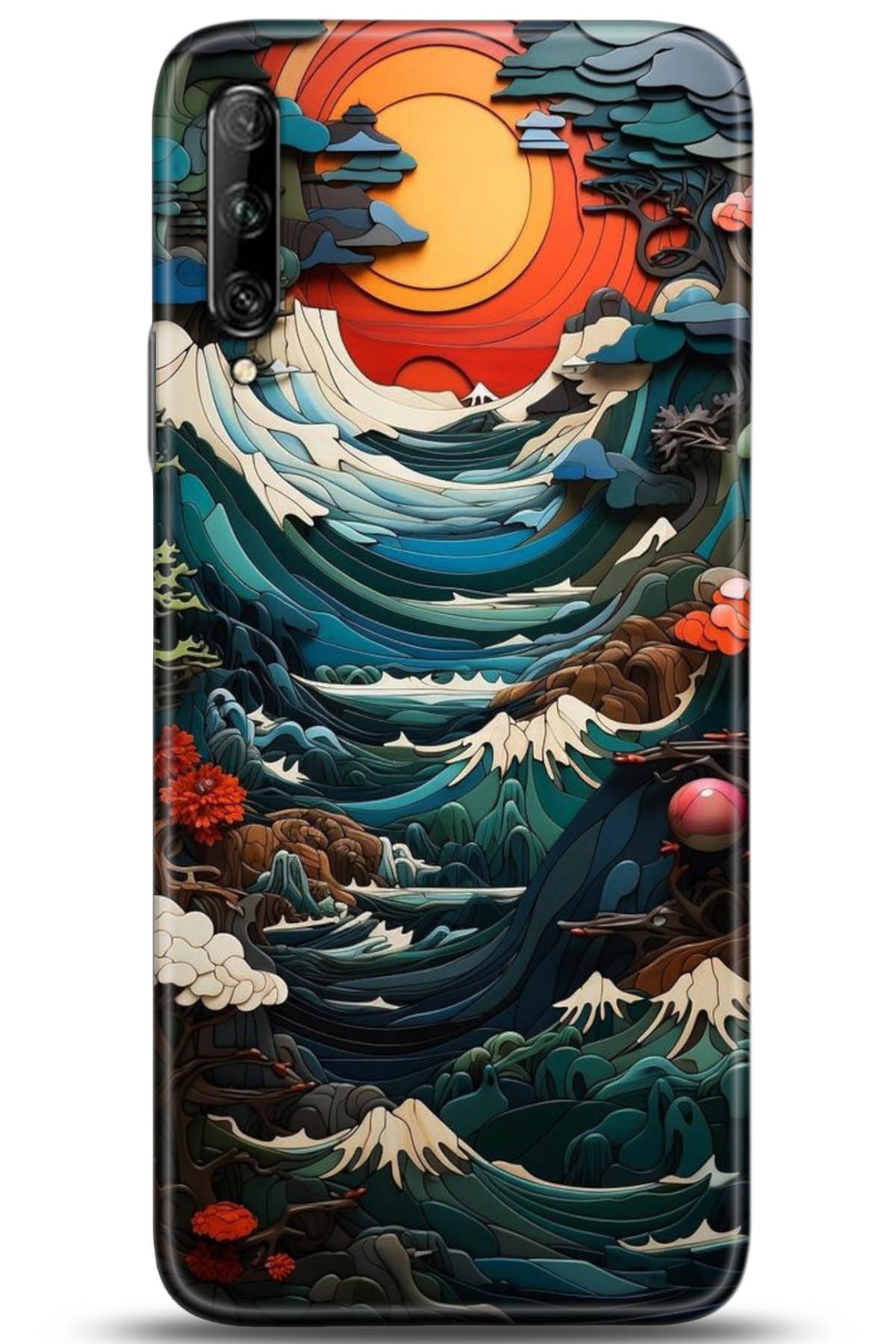 Huawei P Smart Pro 2019 Uyumlu Kılıf HD Baskılı Kılıf - Followed Institution 5009