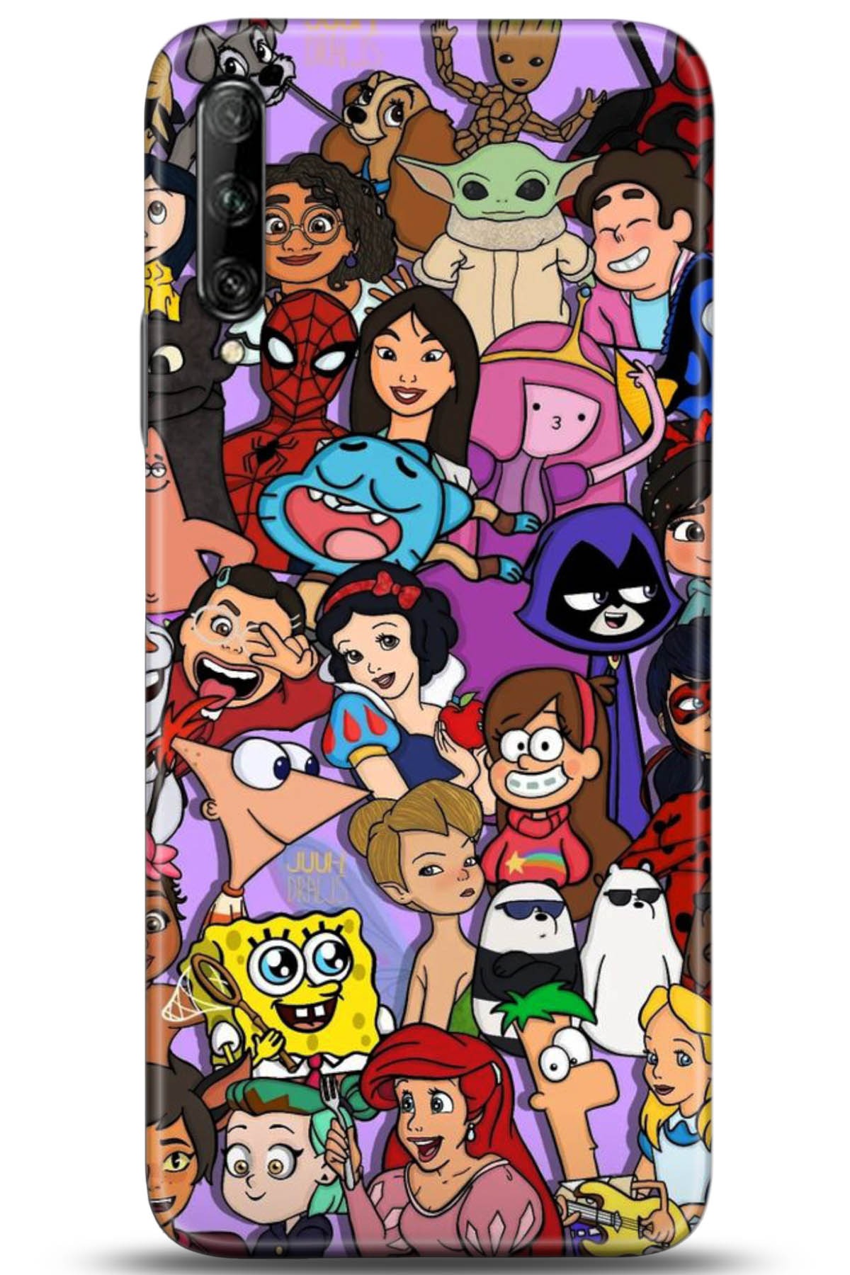 Huawei P Smart Pro 2019 Uyumlu Kılıf HD Baskılı Kılıf - Followed Institution 5168