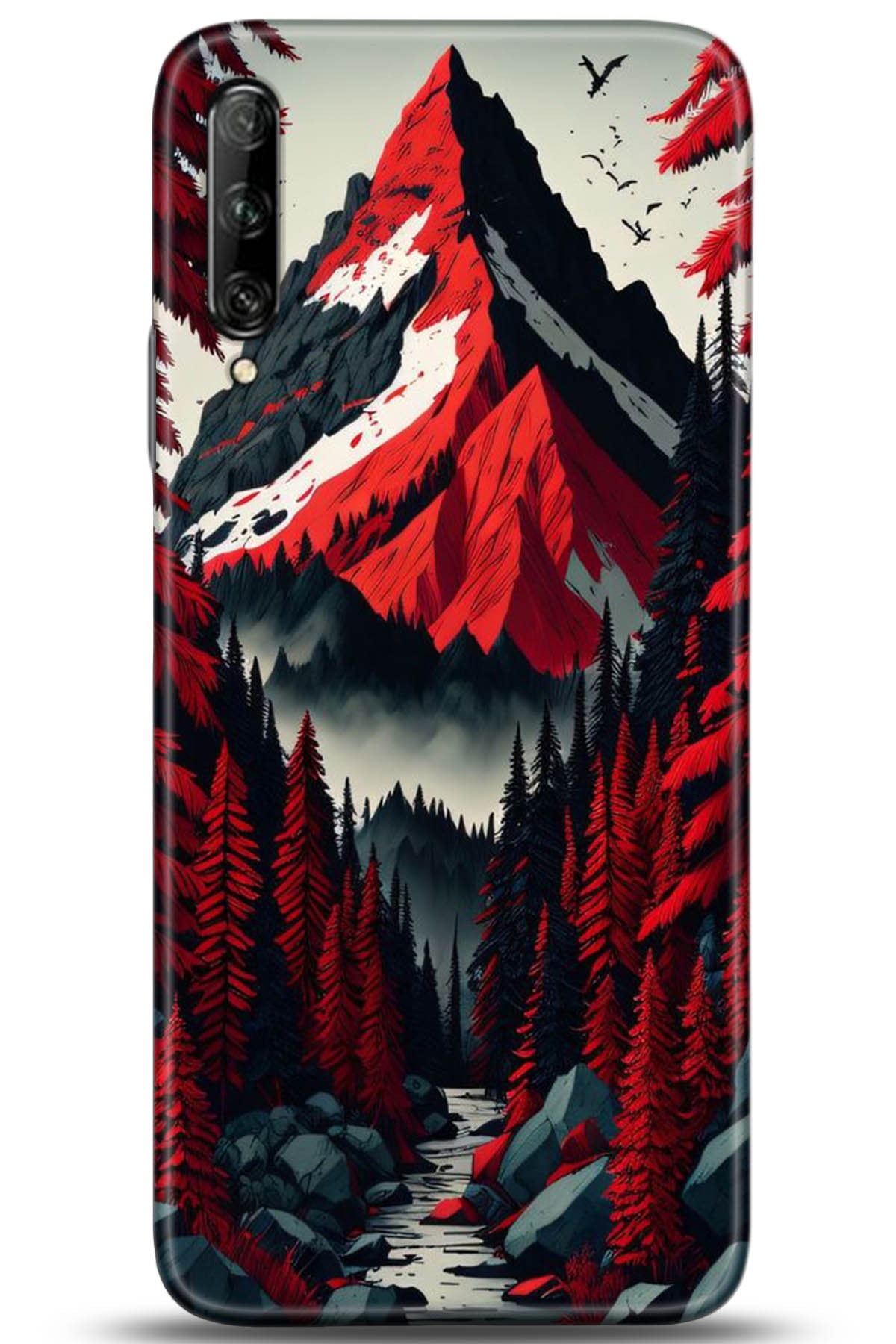 Huawei P Smart Pro 2019 Uyumlu Kılıf HD Baskılı Kılıf - Followed Institution 5196