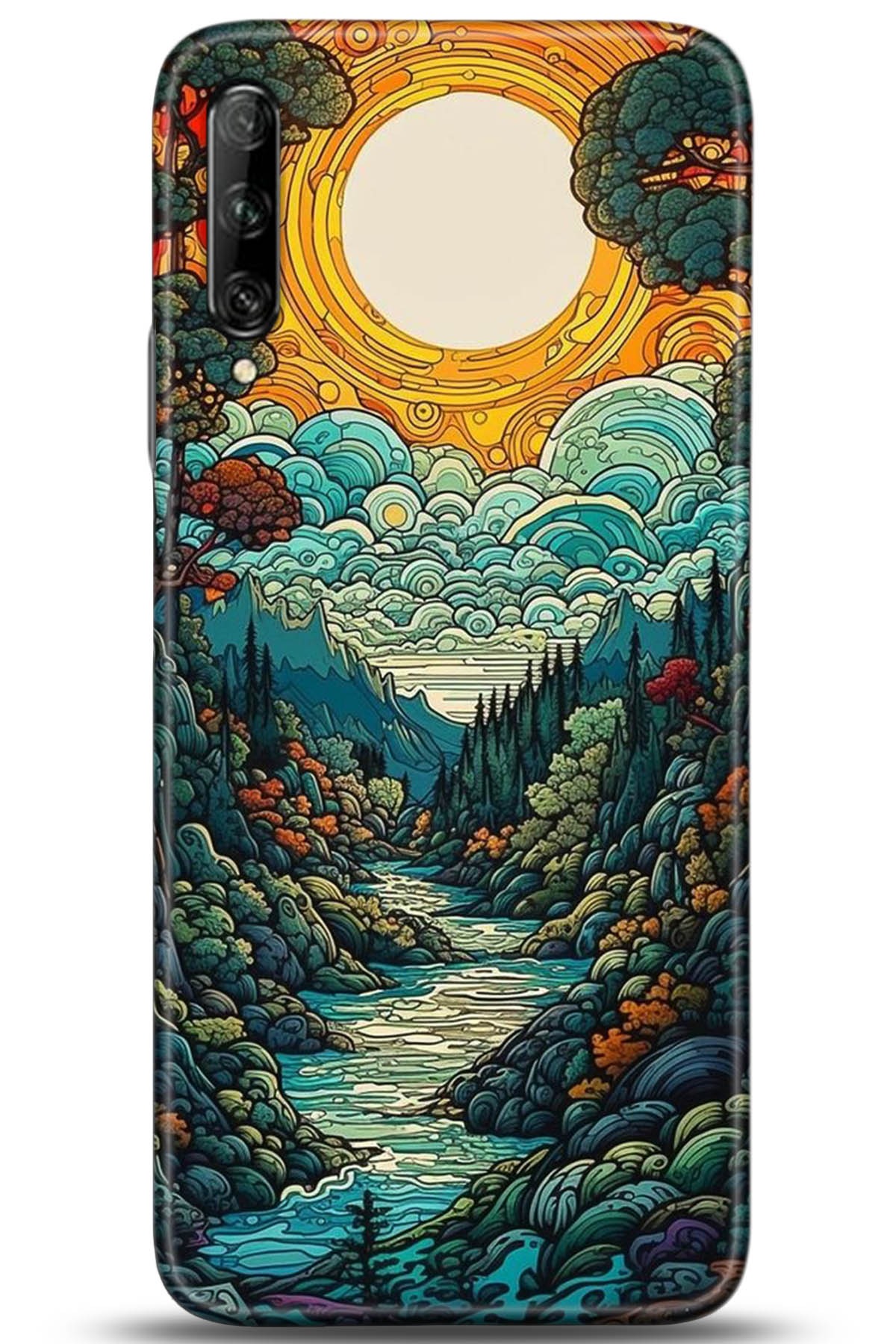 Huawei P Smart Pro 2019 Uyumlu Kılıf HD Baskılı Kılıf - Followed Institution 5198