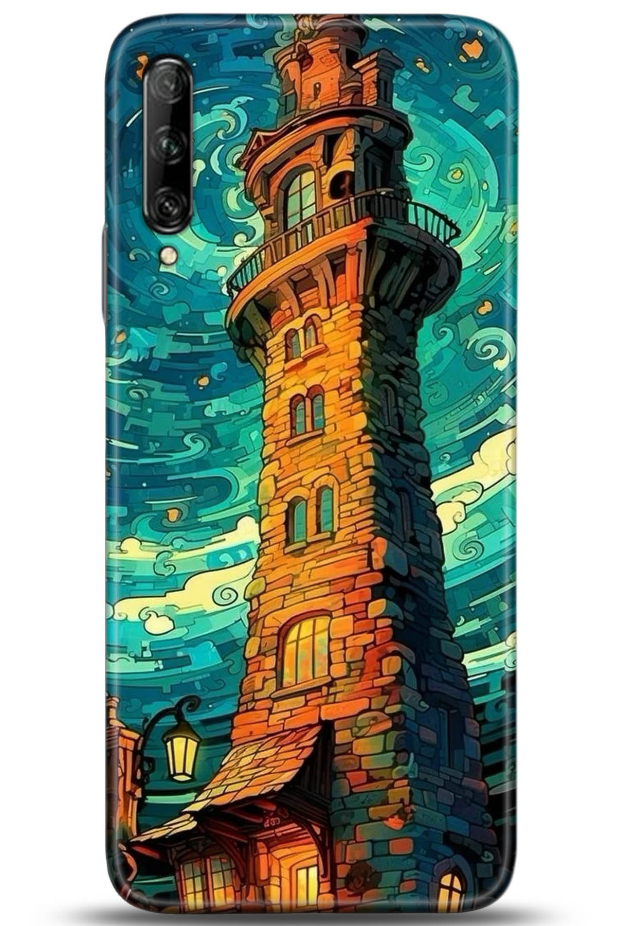 Huawei P Smart Pro 2019 Uyumlu Kılıf HD Baskılı Kılıf - Followed Institution 5233