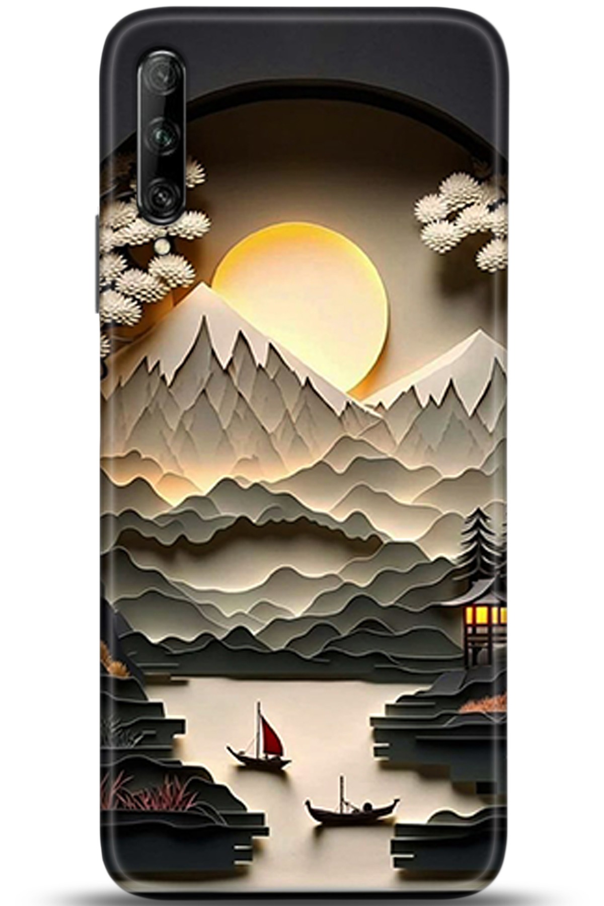 Huawei P Smart Pro 2019 Uyumlu Kılıf HD Baskılı Kılıf - Followed Institution 5354