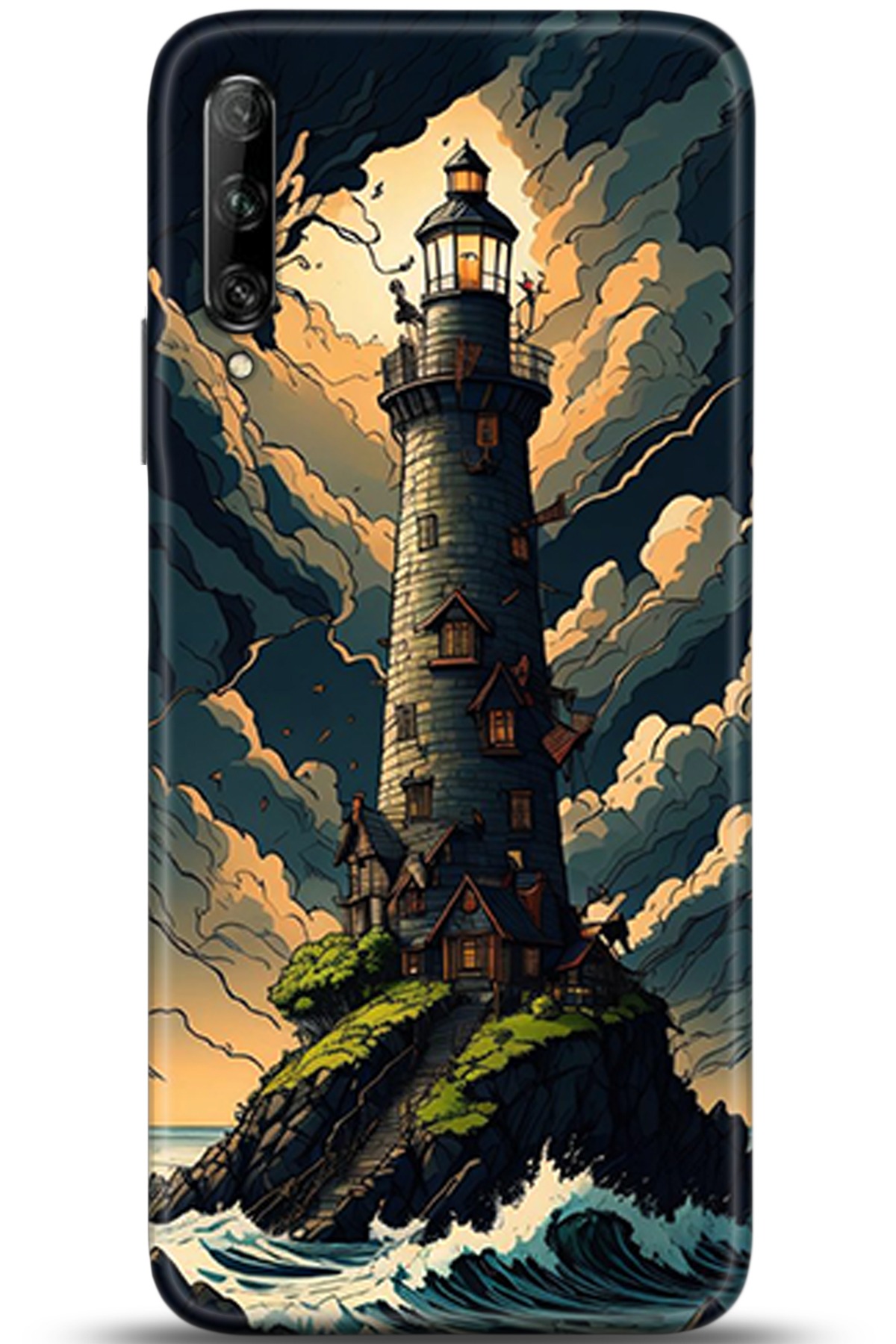 Huawei P Smart Pro 2019 Uyumlu Kılıf HD Baskılı Kılıf - Followed Institution 5363