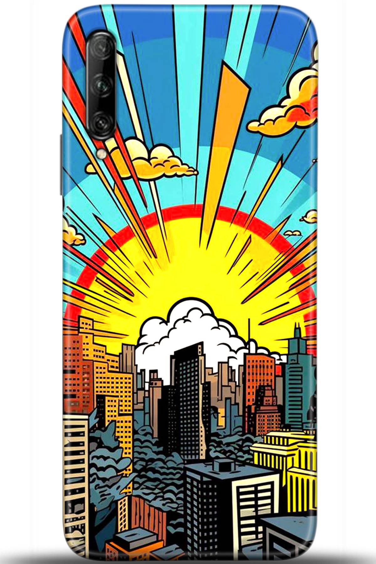 Huawei P Smart Pro 2019 Uyumlu Kılıf HD Baskılı Kılıf - Followed Institution 5571