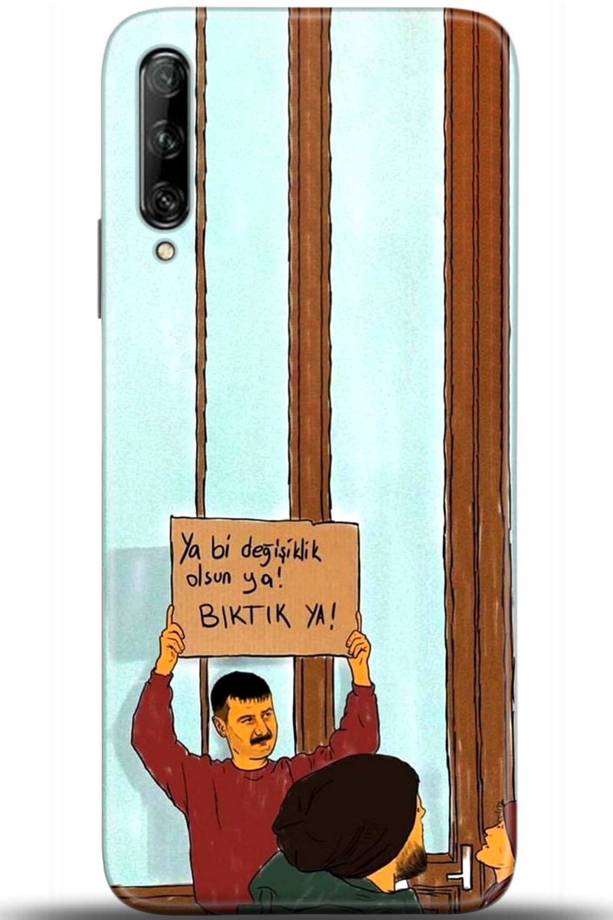 Huawei P Smart Pro 2019 Uyumlu Kılıf HD Baskılı Kılıf - Followed Institution 5594