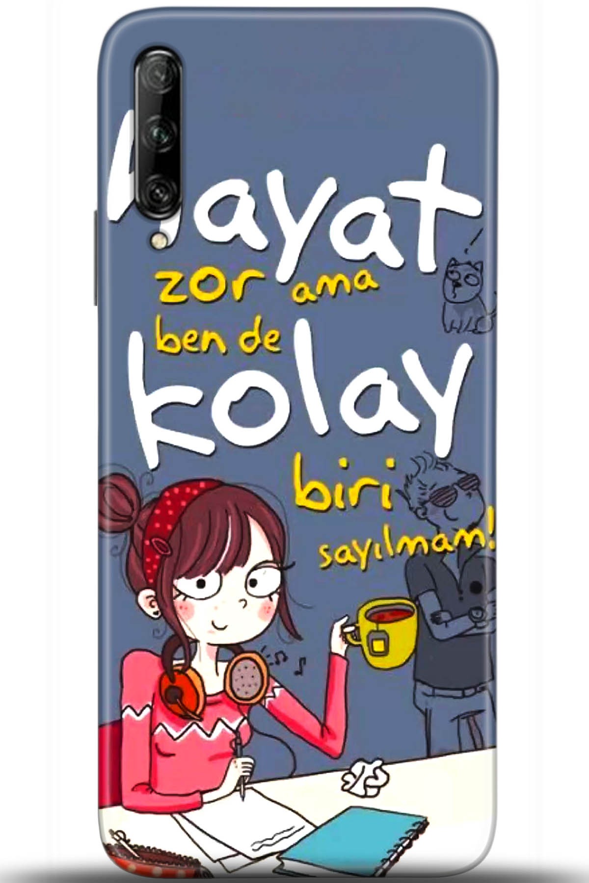 Huawei P Smart Pro 2019 Uyumlu Kılıf HD Baskılı Kılıf - Followed Institution 5686