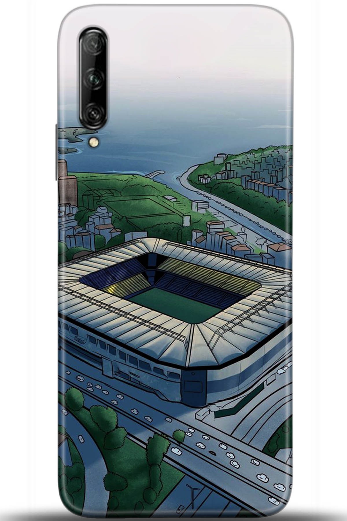 Huawei P Smart Pro 2019 Uyumlu Kılıf HD Baskılı Kılıf - Followed Institution 5715