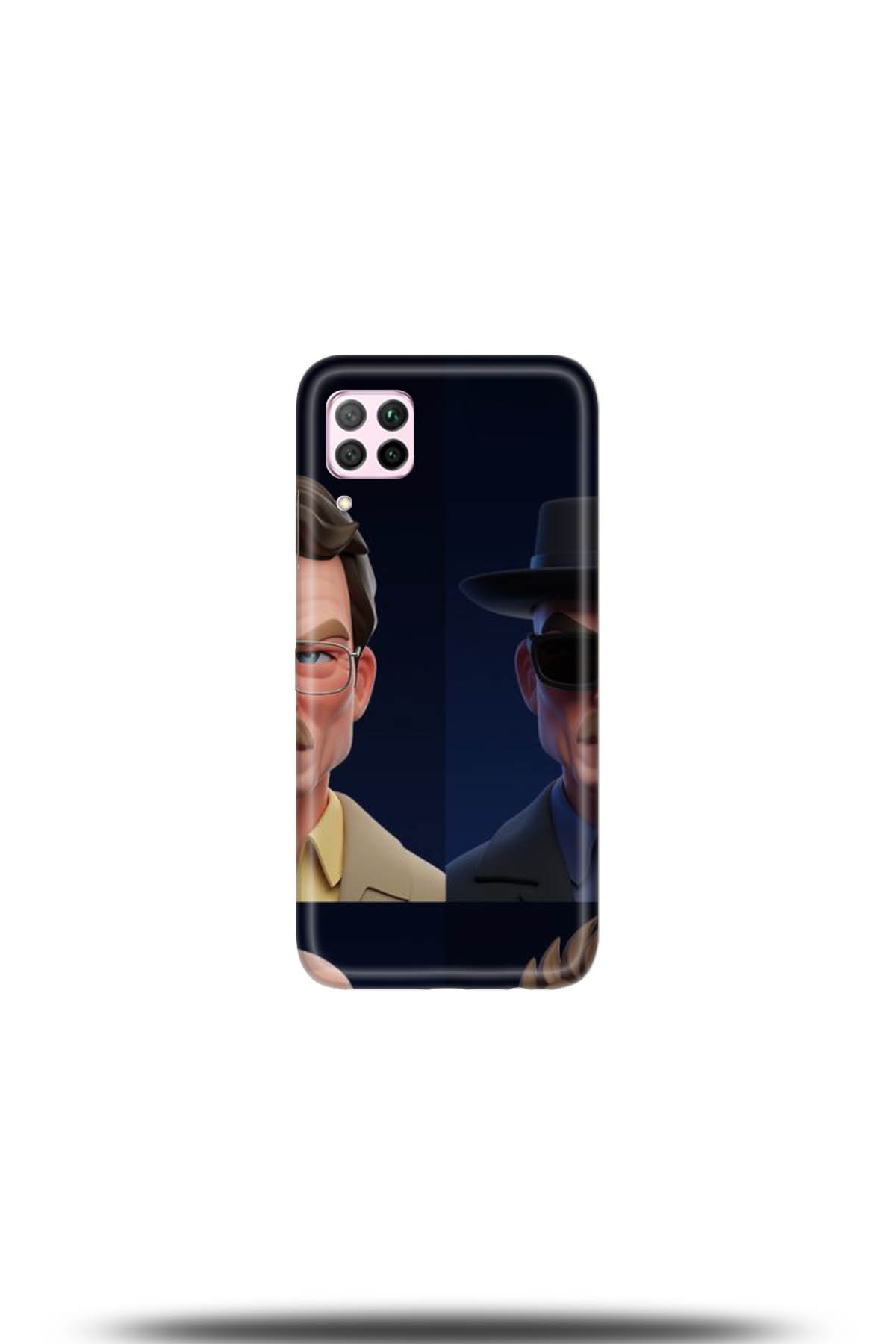 Huawei P40 Lite Uyumlu Kılıf HD Baskılı Kılıf - Followed Institution 5068