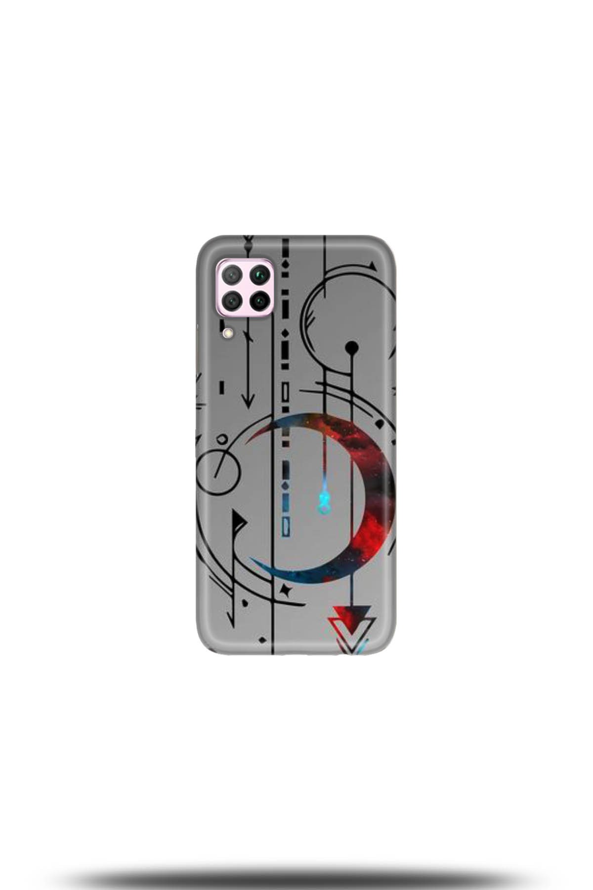 Huawei P40 Lite Uyumlu Kılıf HD Baskılı Kılıf - Followed Institution 5182