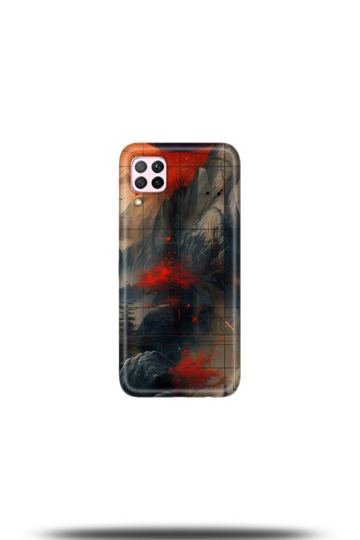 Huawei P40 Lite Uyumlu Kılıf HD Baskılı Kılıf - Followed Institution 5244