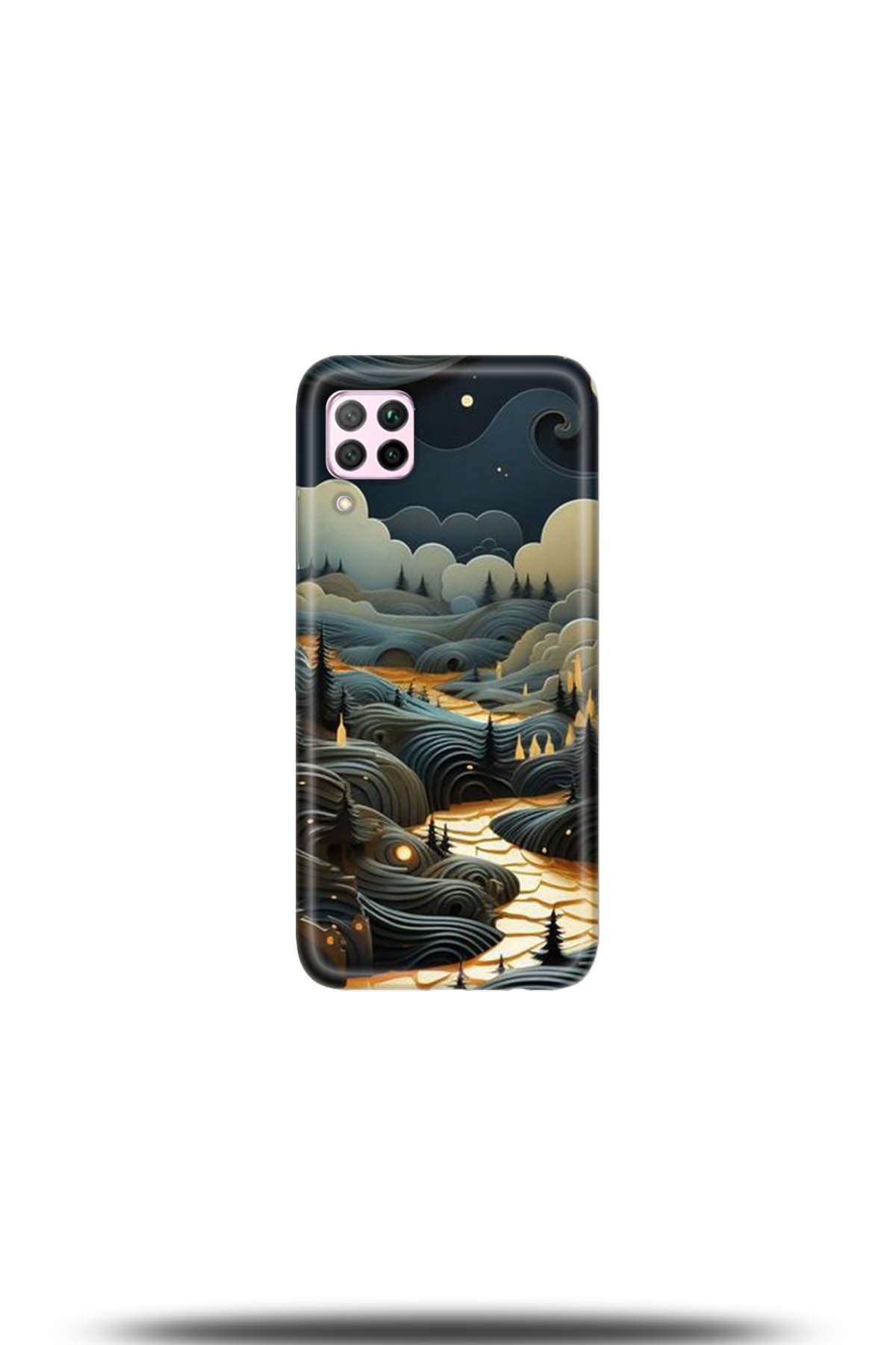 Huawei P40 Lite Uyumlu Kılıf HD Baskılı Kılıf - Followed Institution 5268