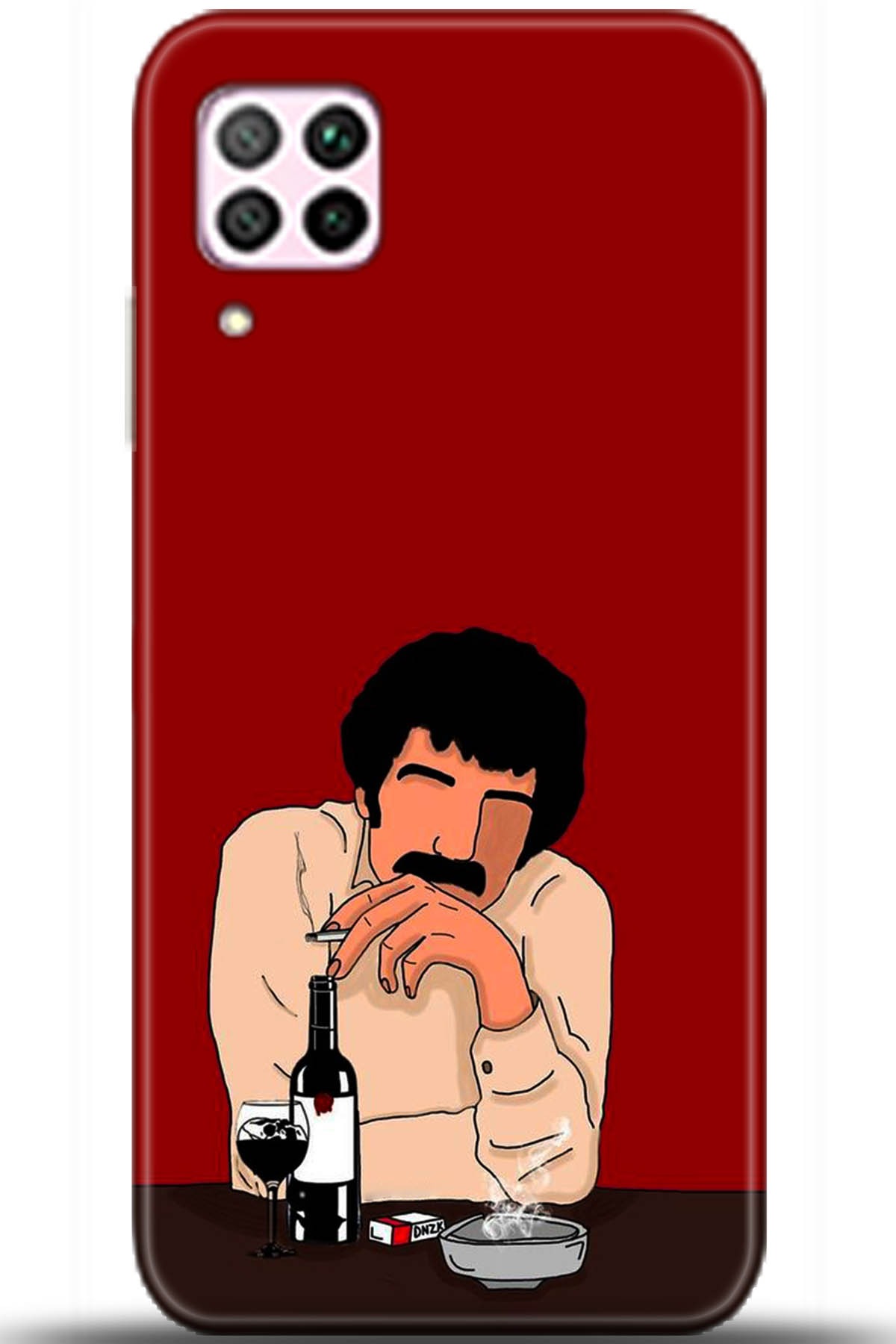 Huawei P40 Lite Uyumlu Kılıf HD Baskılı Kılıf - Followed Institution 5396