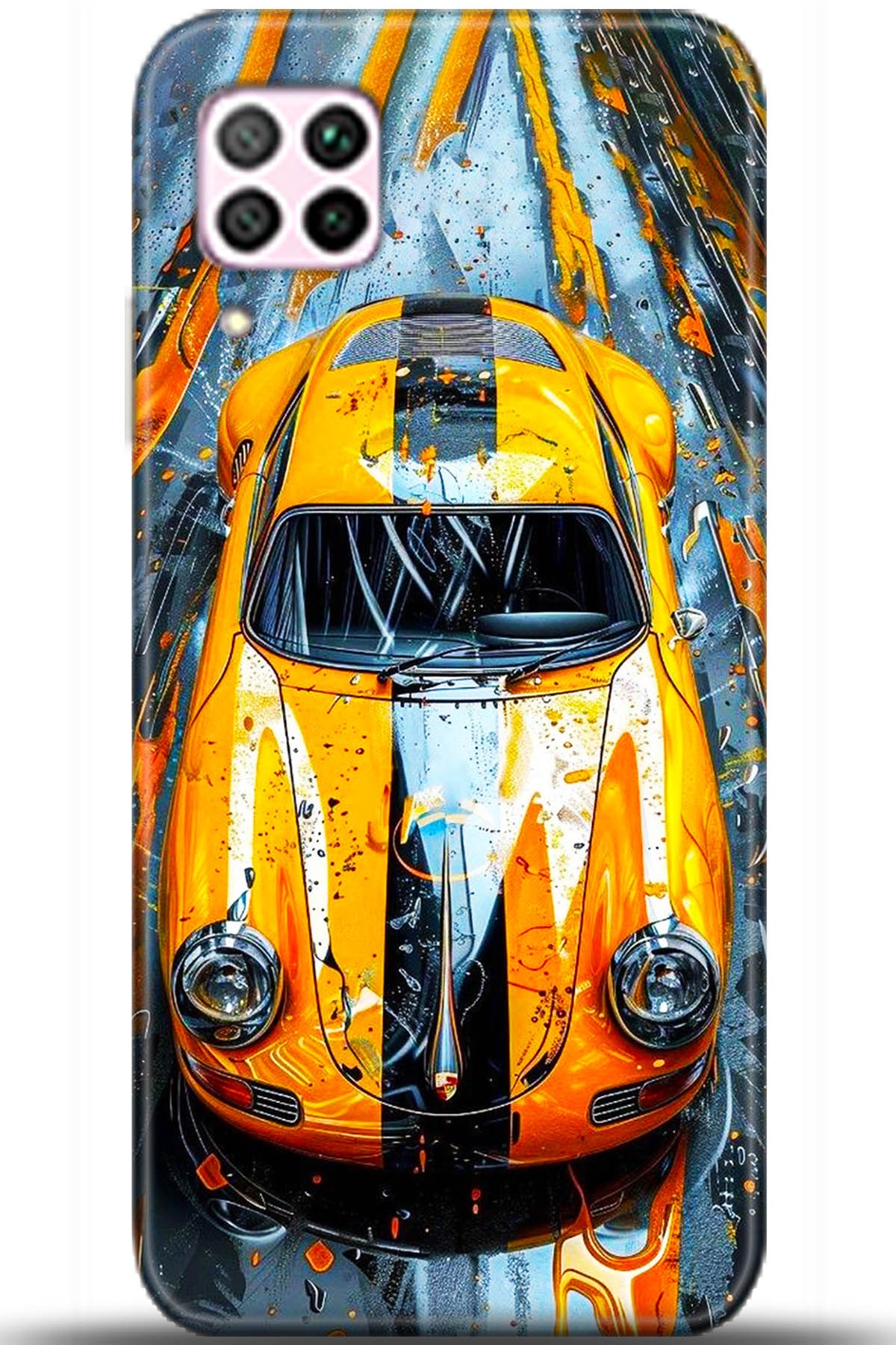 Huawei P40 Lite Uyumlu Kılıf HD Baskılı Kılıf - Followed Institution 5405