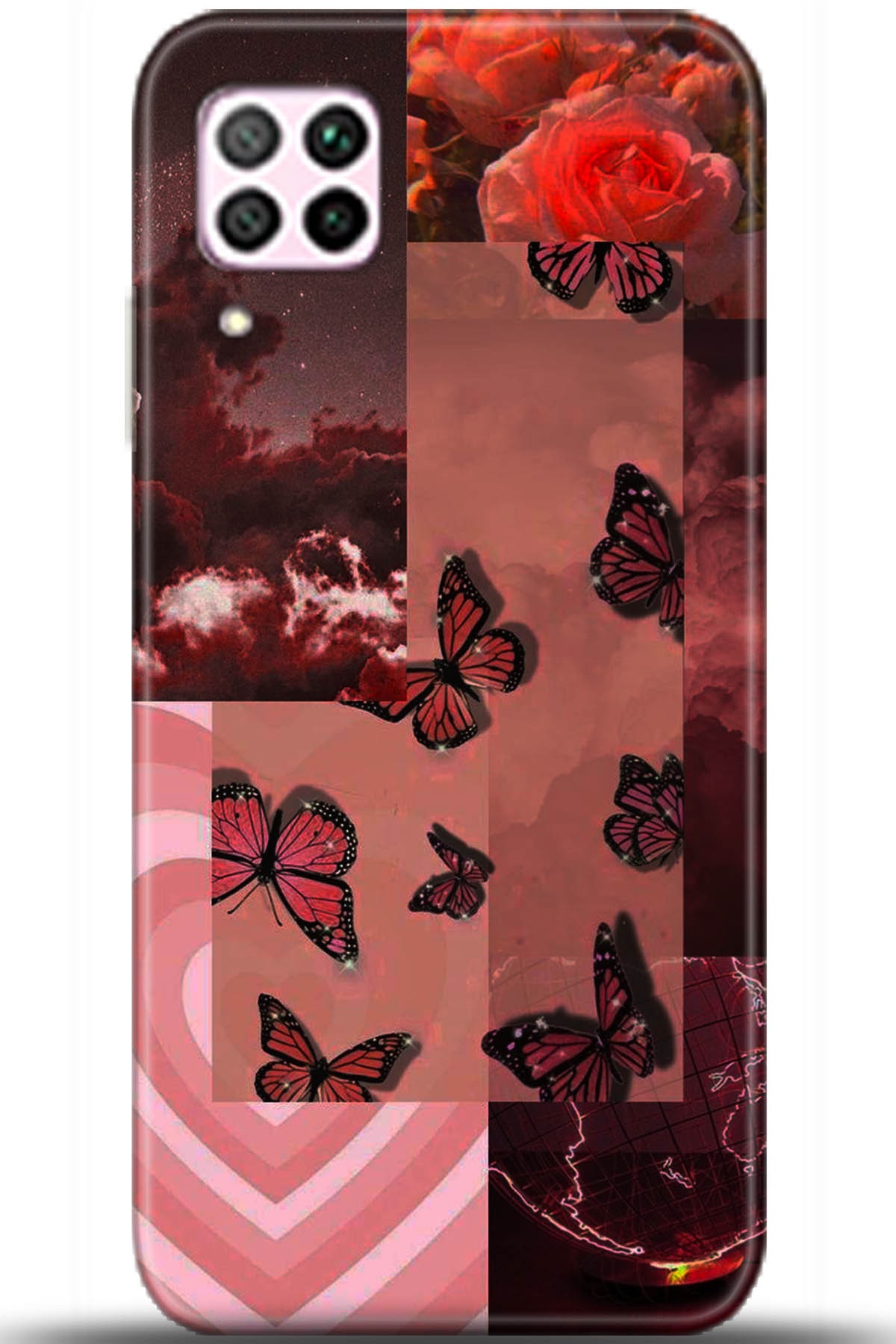 Huawei P40 Lite Uyumlu Kılıf HD Baskılı Kılıf - Followed Institution 5408