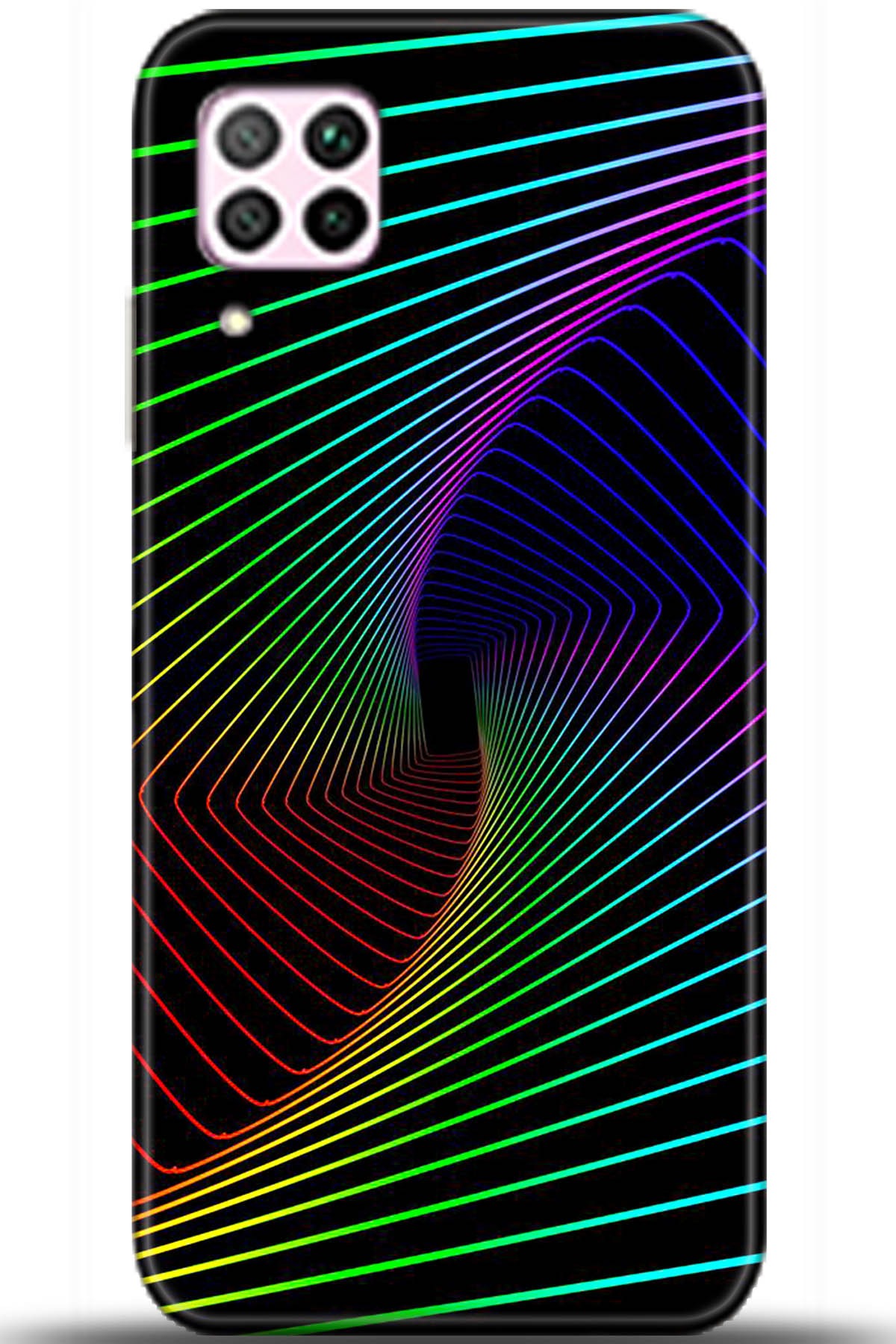 Huawei P40 Lite Uyumlu Kılıf HD Baskılı Kılıf - Followed Institution 5488