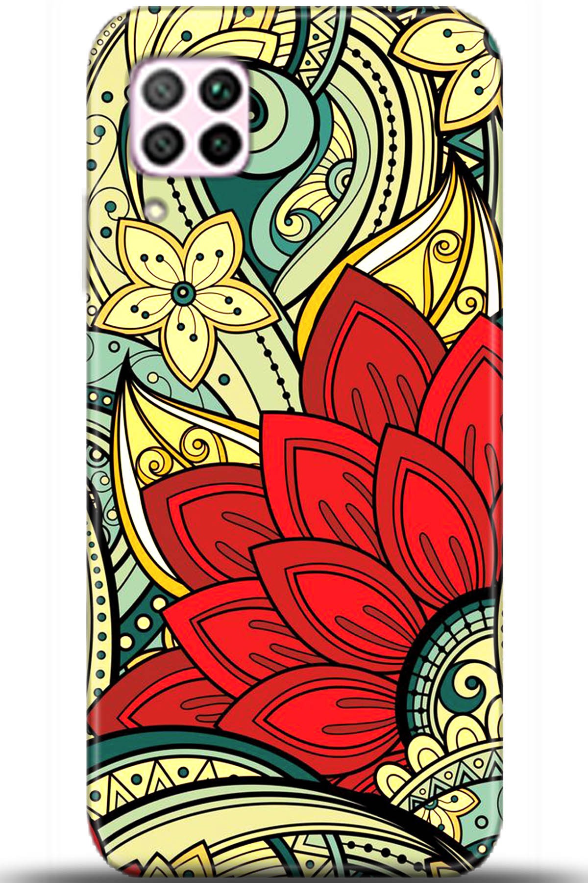 Huawei P40 Lite Uyumlu Kılıf HD Baskılı Kılıf - Followed Institution 5534