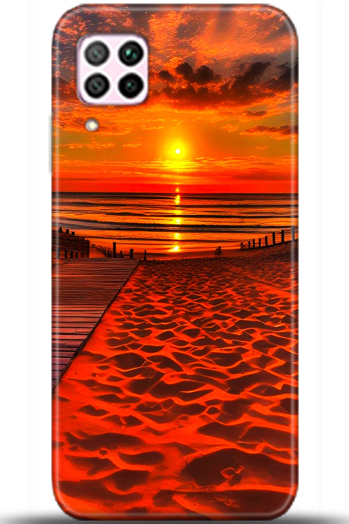 Huawei P40 Lite Uyumlu Kılıf HD Baskılı Kılıf - Followed Institution 5600