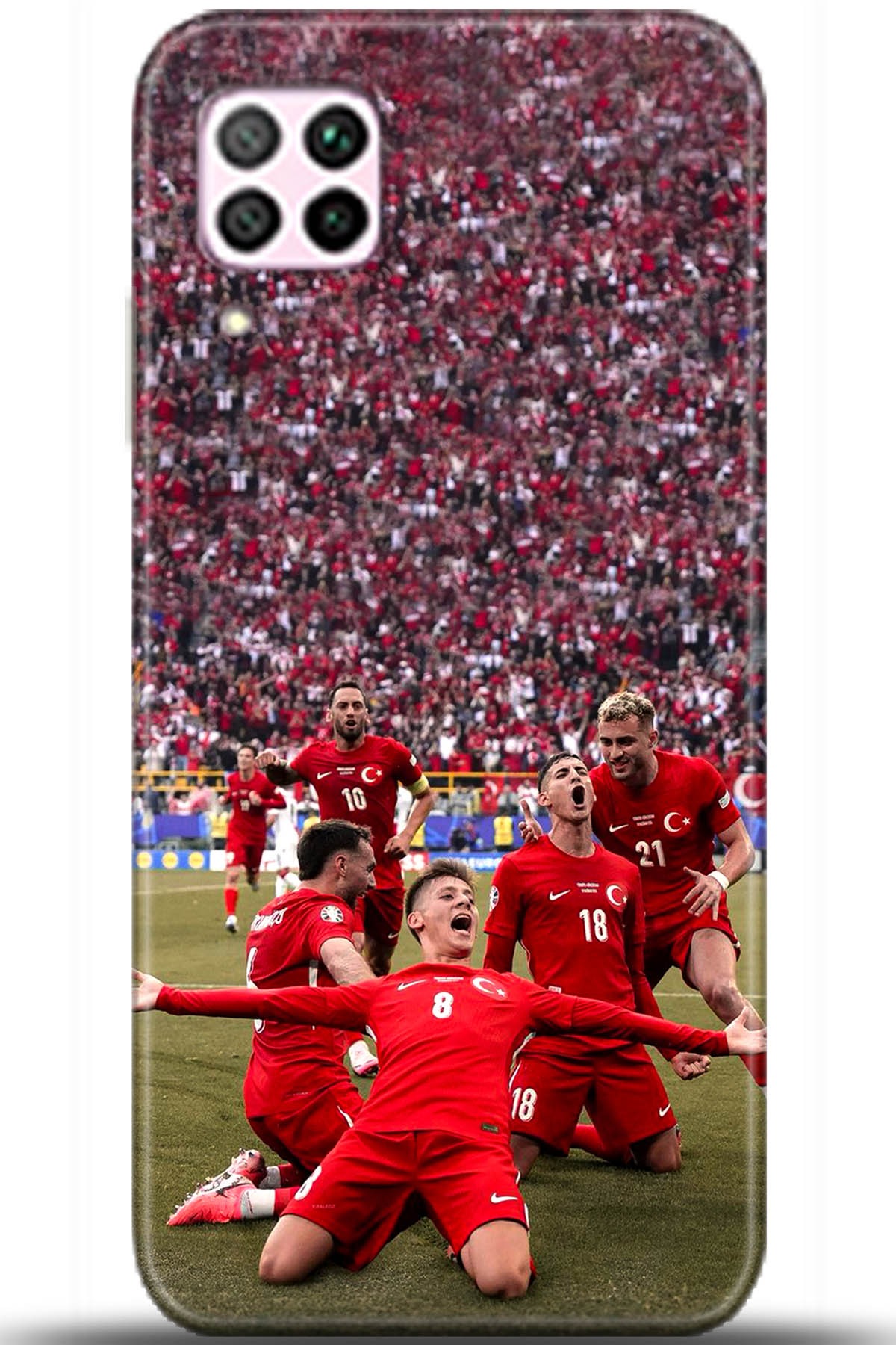 Huawei P40 Lite Uyumlu Kılıf HD Baskılı Kılıf - Followed Institution 5601