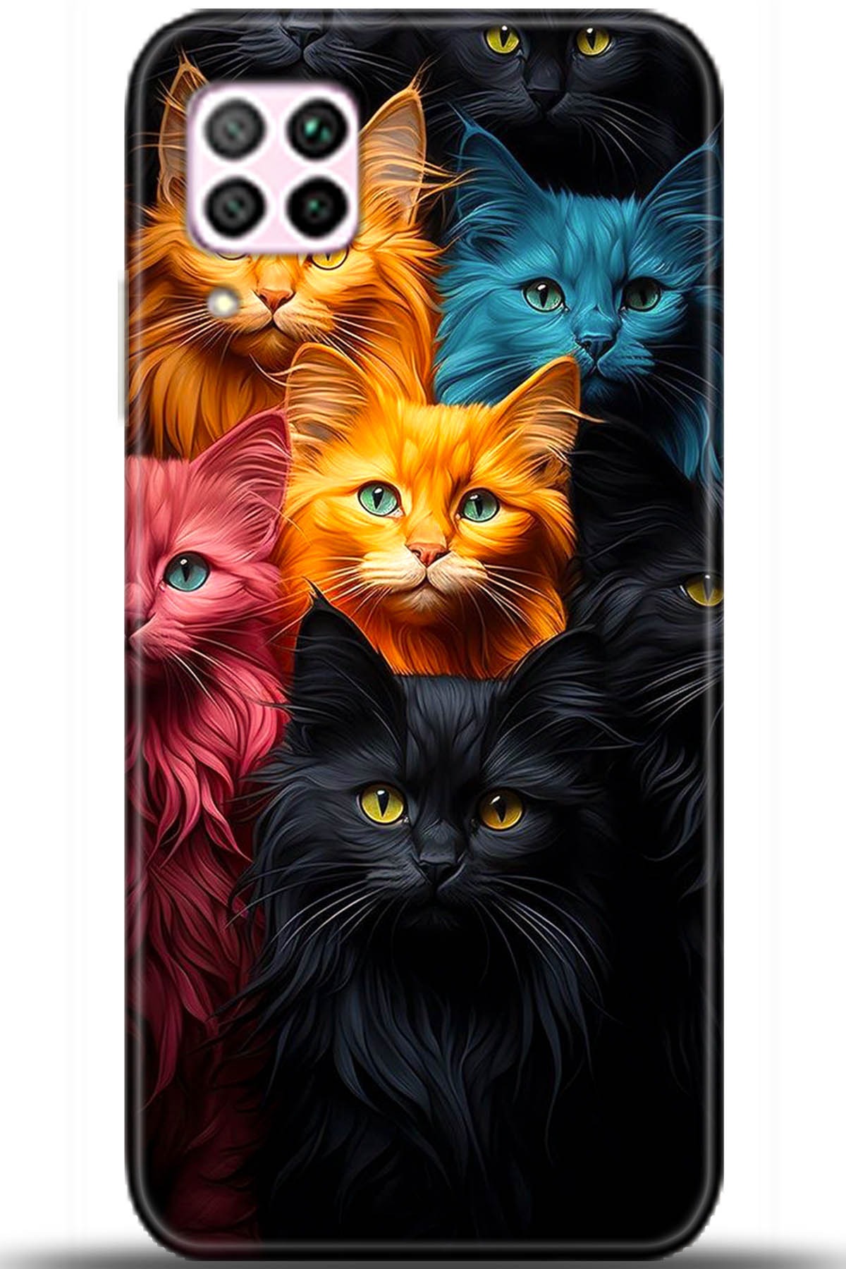 Huawei P40 Lite Uyumlu Kılıf HD Baskılı Kılıf - Followed Institution 5610