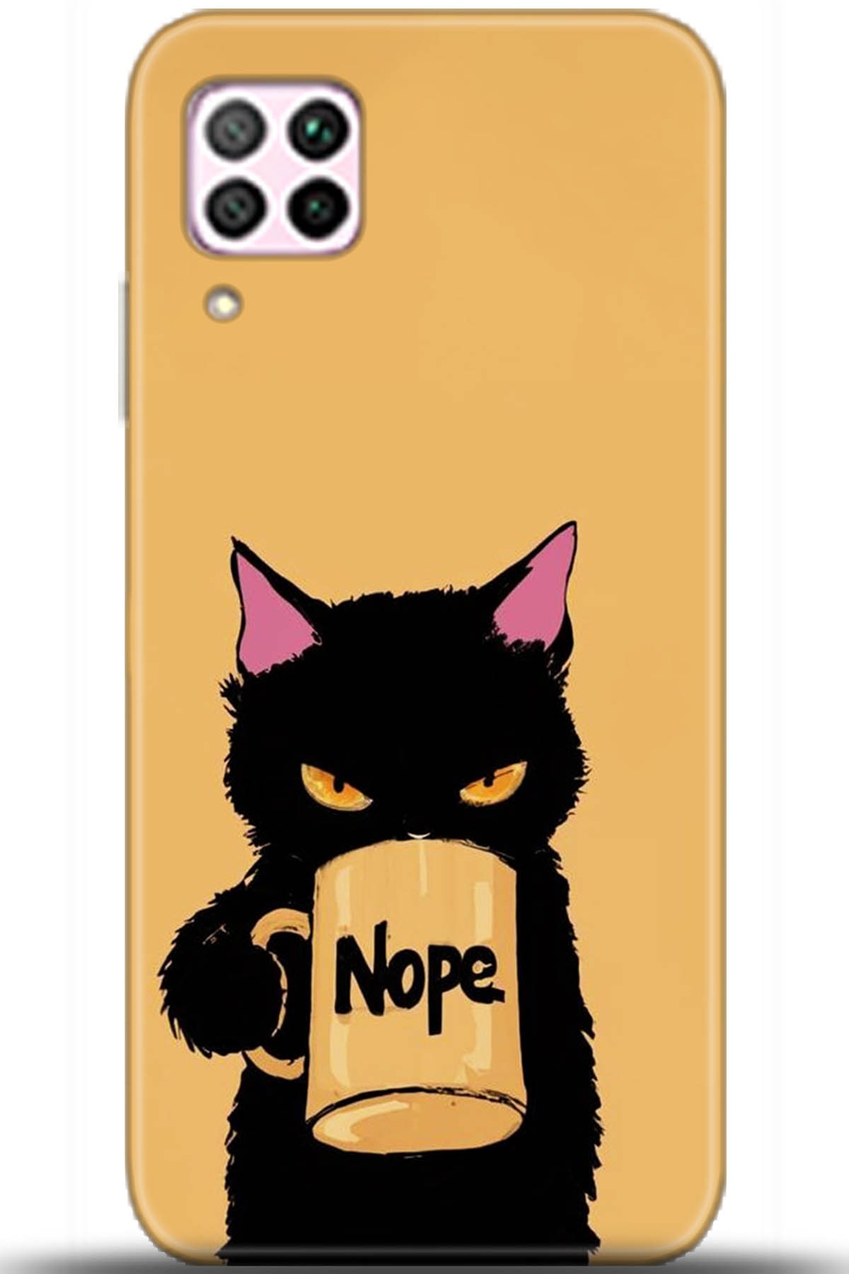 Huawei P40 Lite Uyumlu Kılıf HD Baskılı Kılıf - Followed Institution 5652